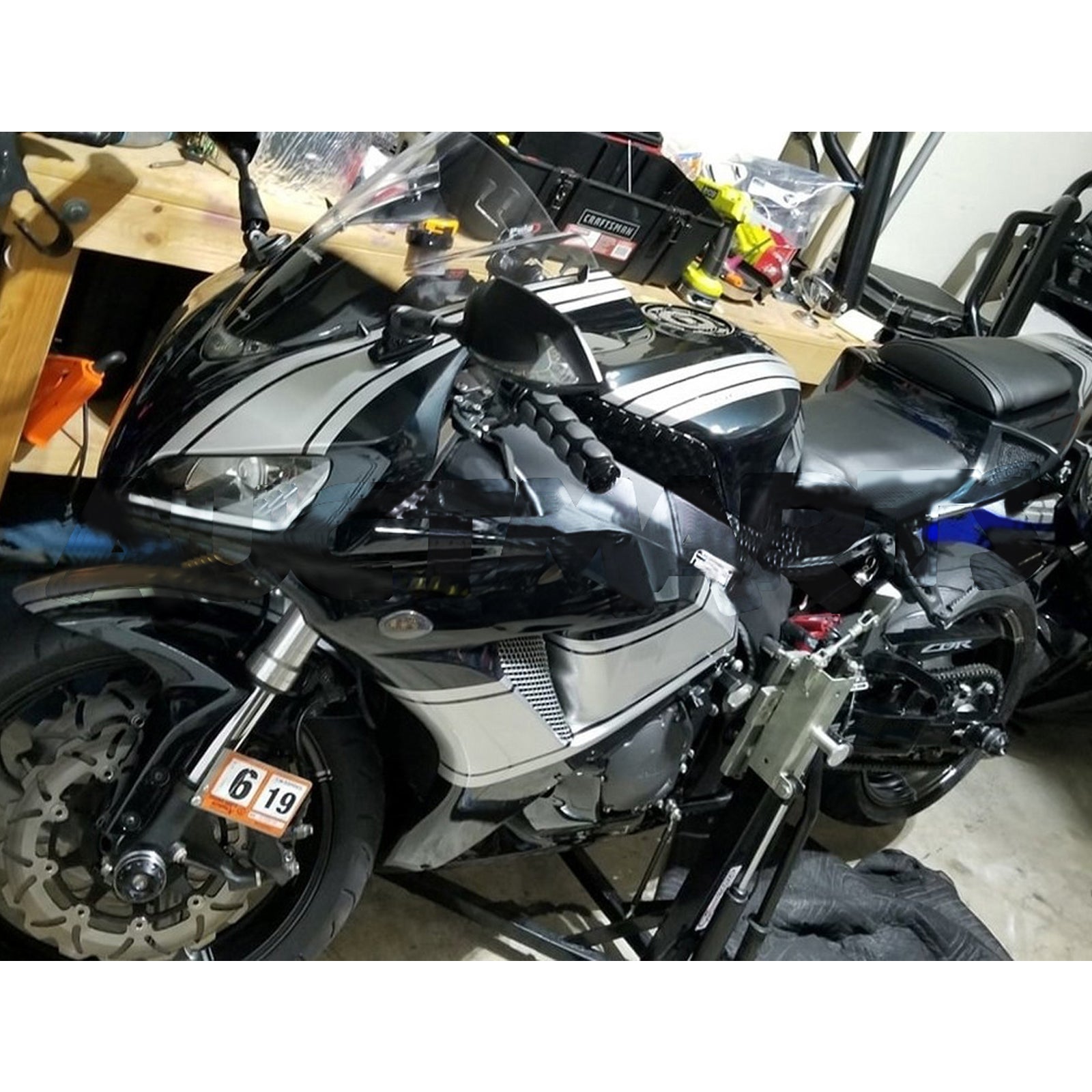 Kit de carénage par injection, carrosserie en plastique ABS pour Honda CBR1000RR 2006-2007