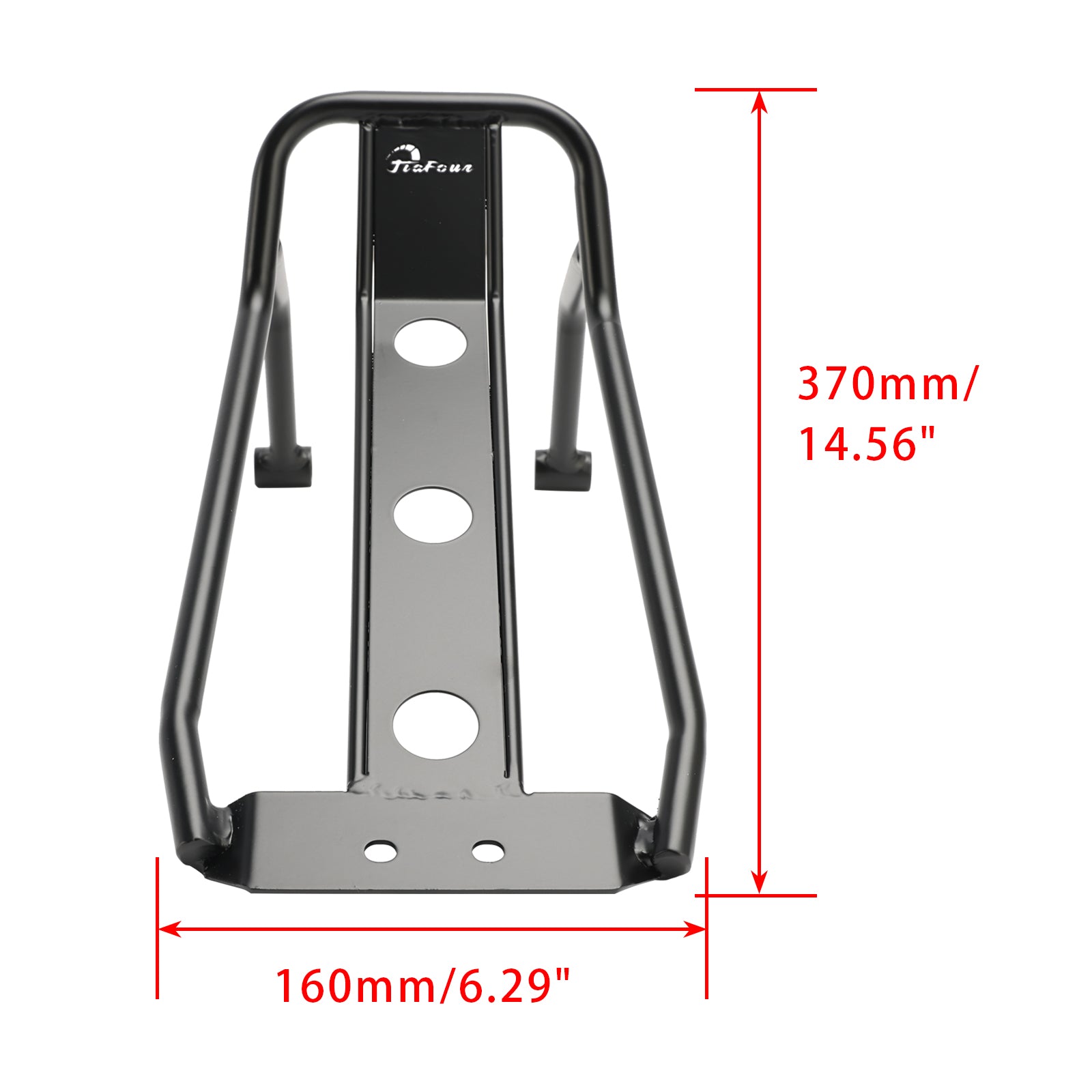 2021-2023 Honda ST 125 Dax Osłona bagażnika Scartch Guard Protector - czarna