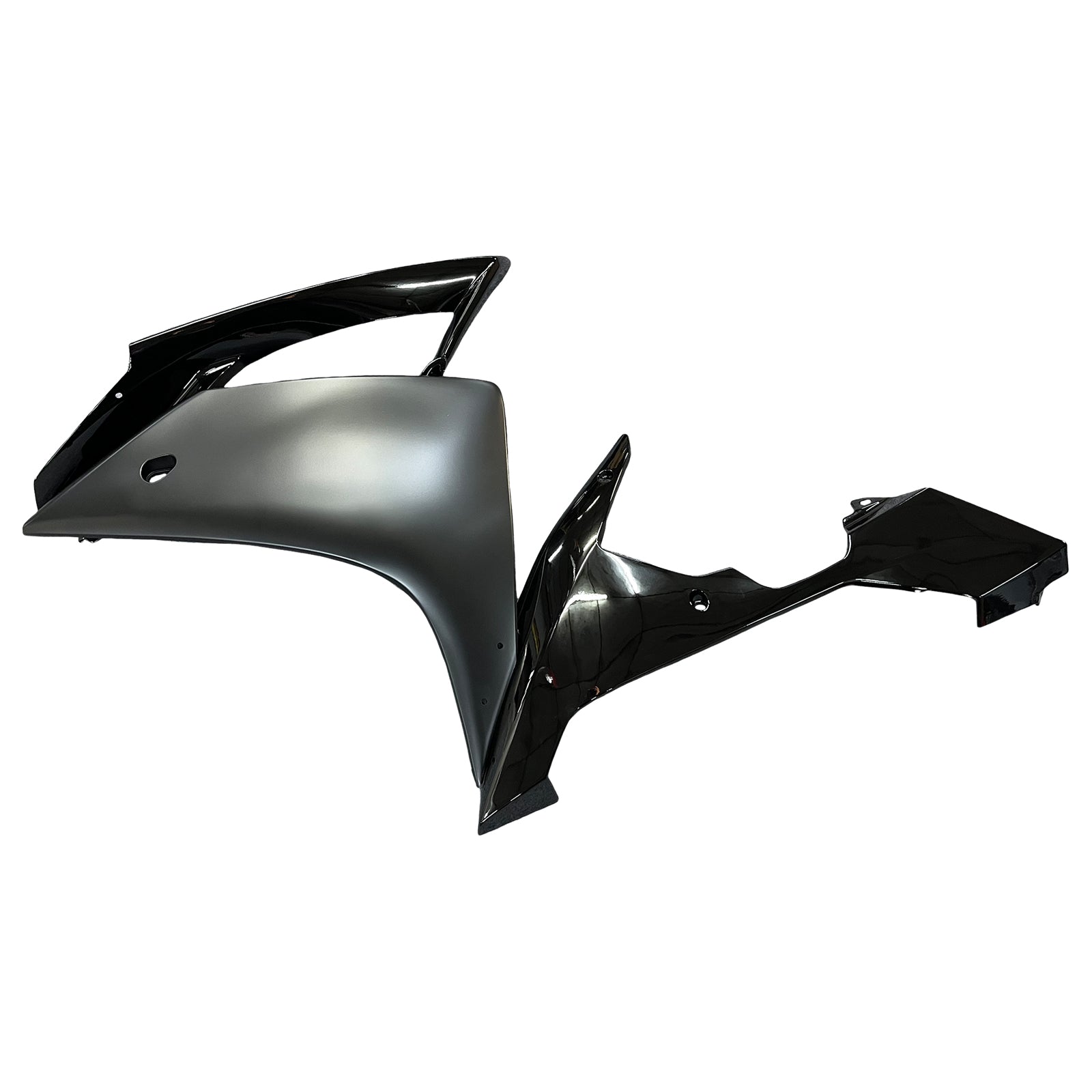 Kit de carénage en plastique ABS moulé par injection noir brillant et noir mat pour Yamaha YZF R1 2007-2008