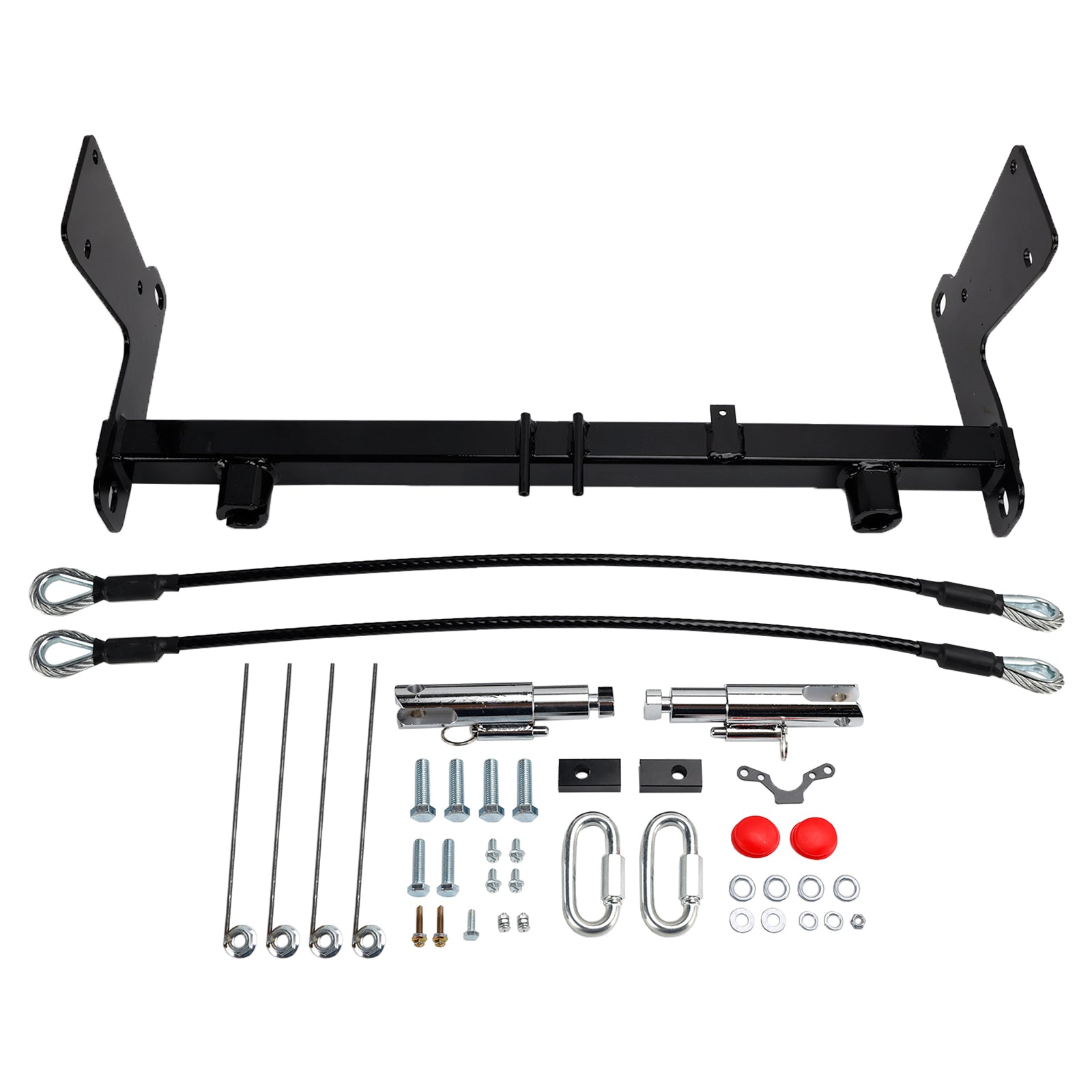 Staffa per piastra base barra di traino BX1139 per Jeep Wrangler JL JLU (tutti i modelli) 2018-2025