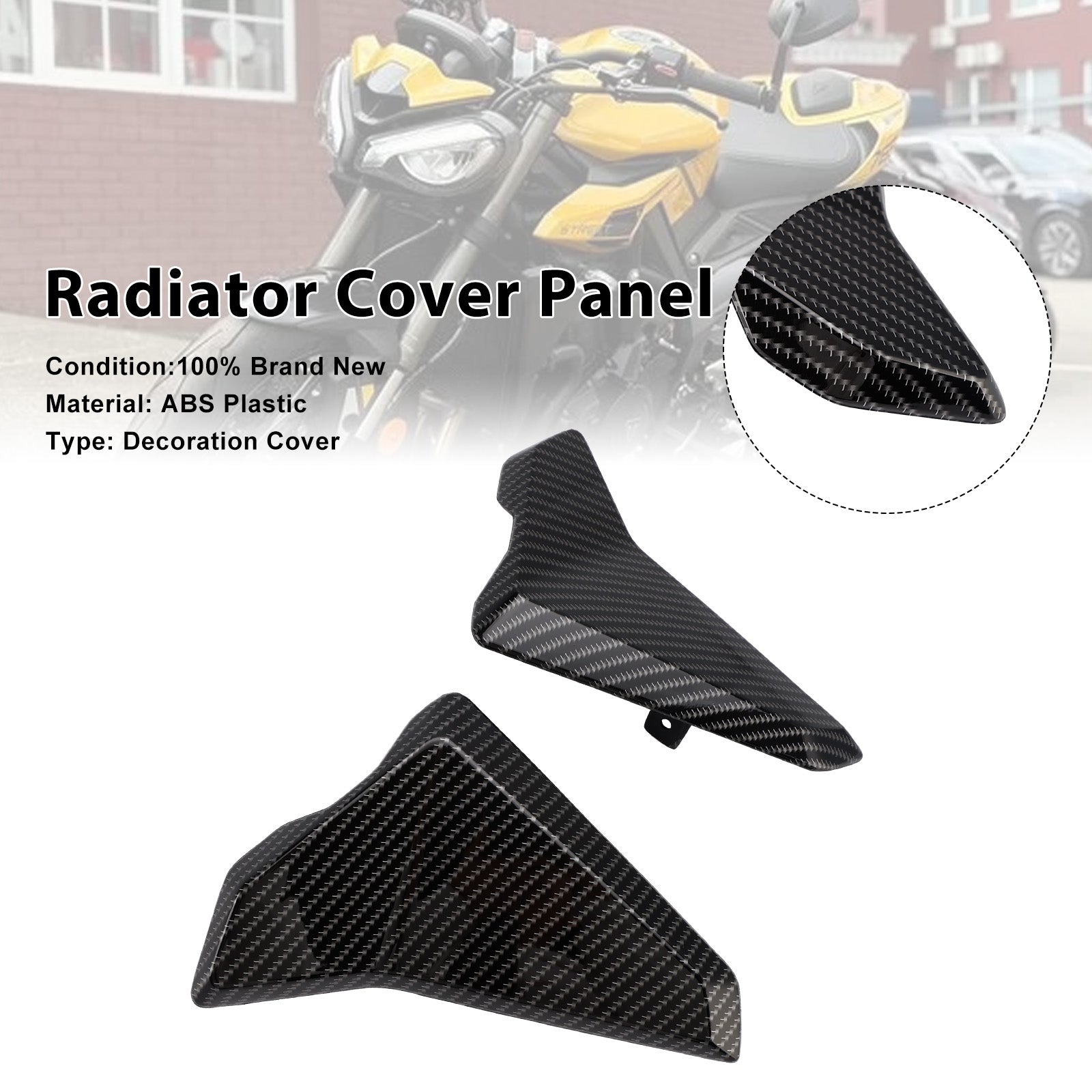 Carénages latéraux de radiateur pour Street Triple 765 R/RS 2023-2025