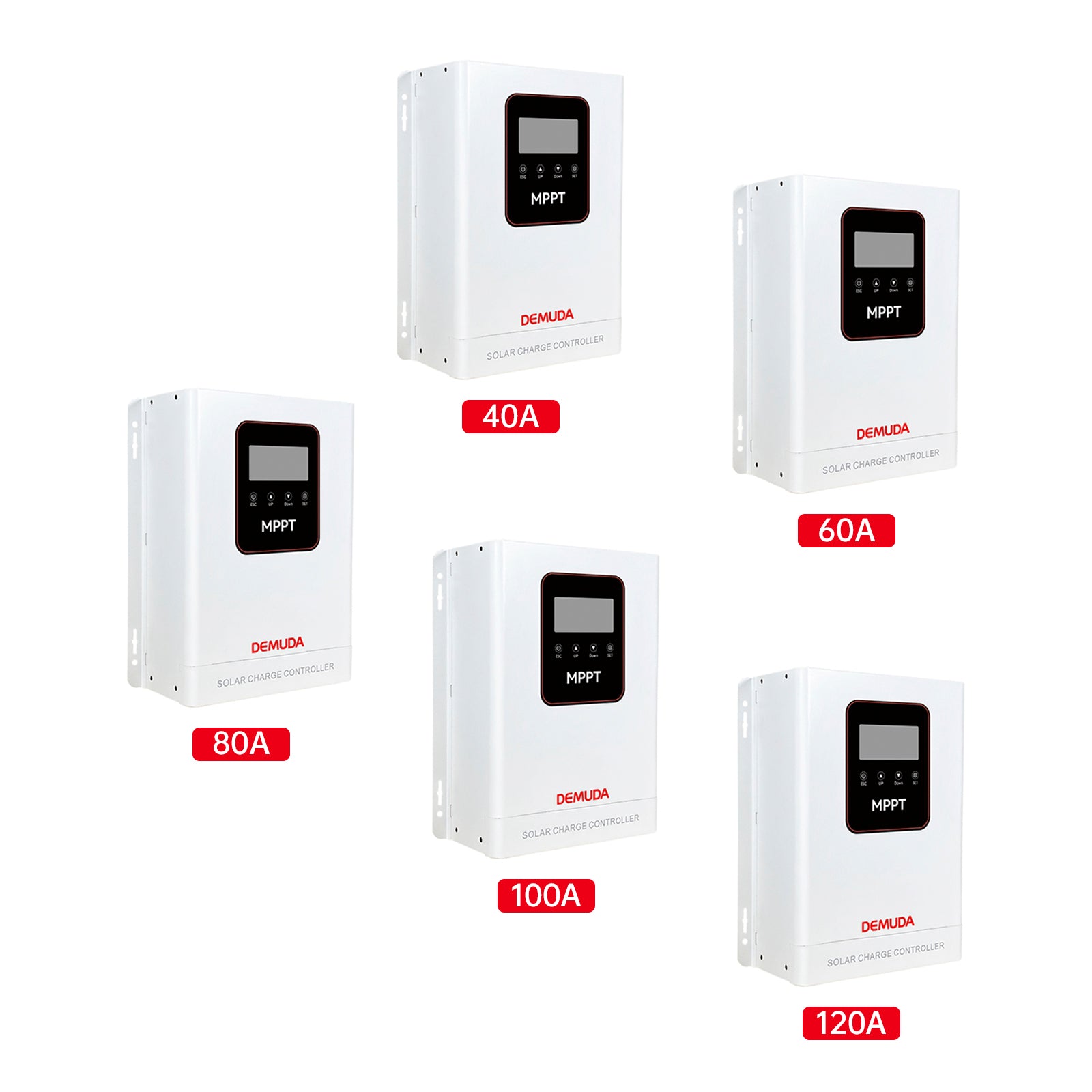 Contrôleur solaire MPPT 40 A-120 A 12 V-48 V pour stockage d'énergie photovoltaïque domestique