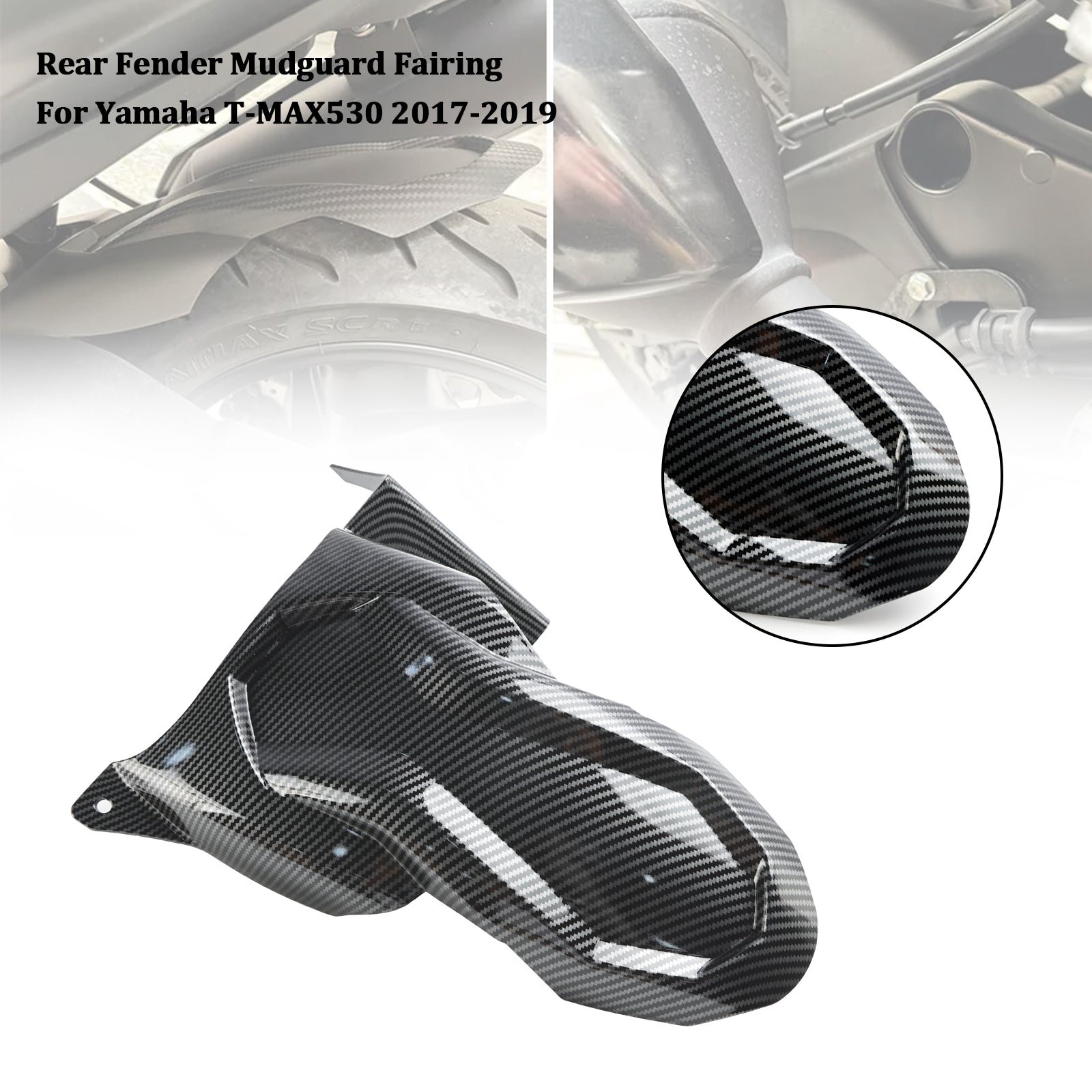 Napastnik tylnego błota dla Yamaha T-Max 560 2020-2023