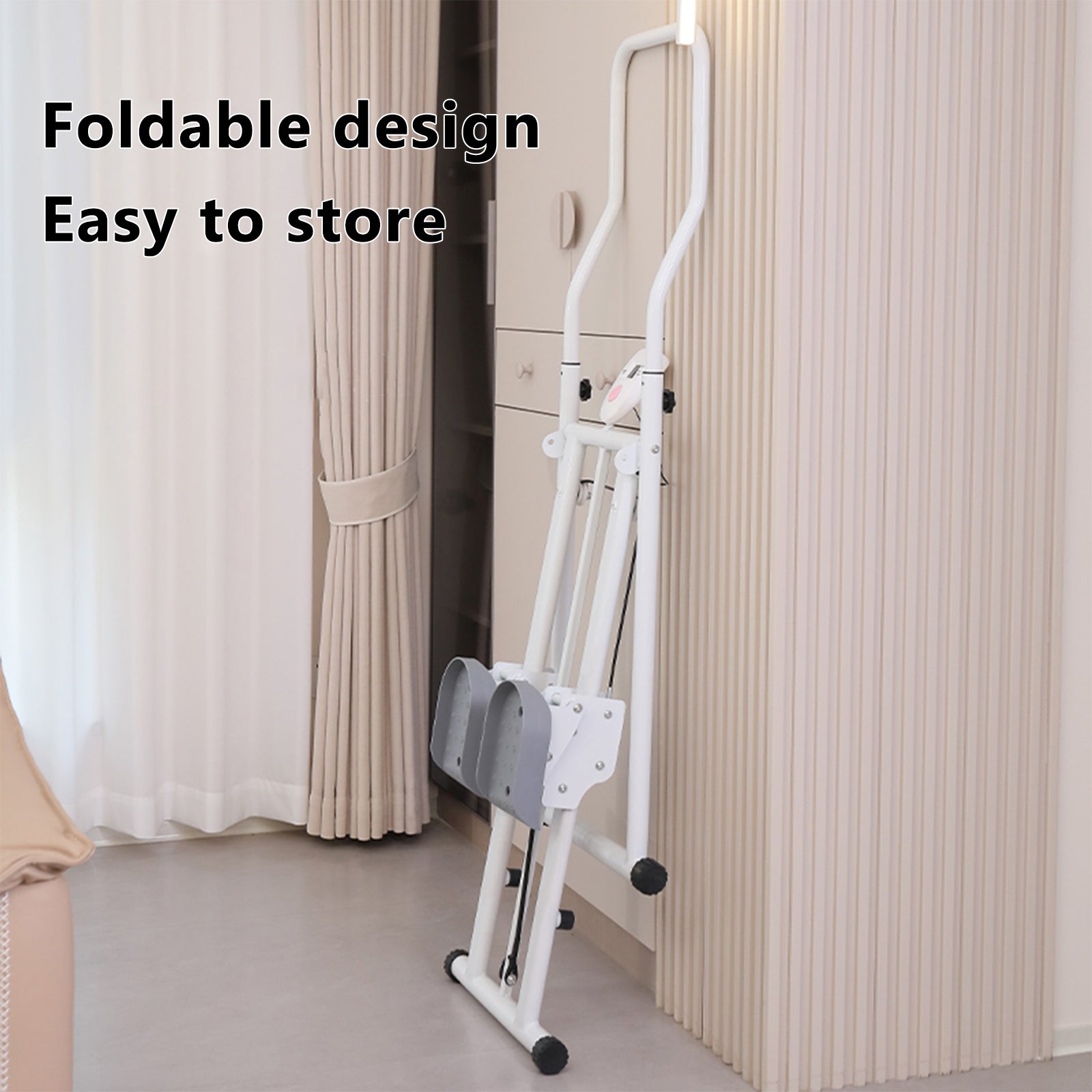 Verticale klimmachine voor homegym