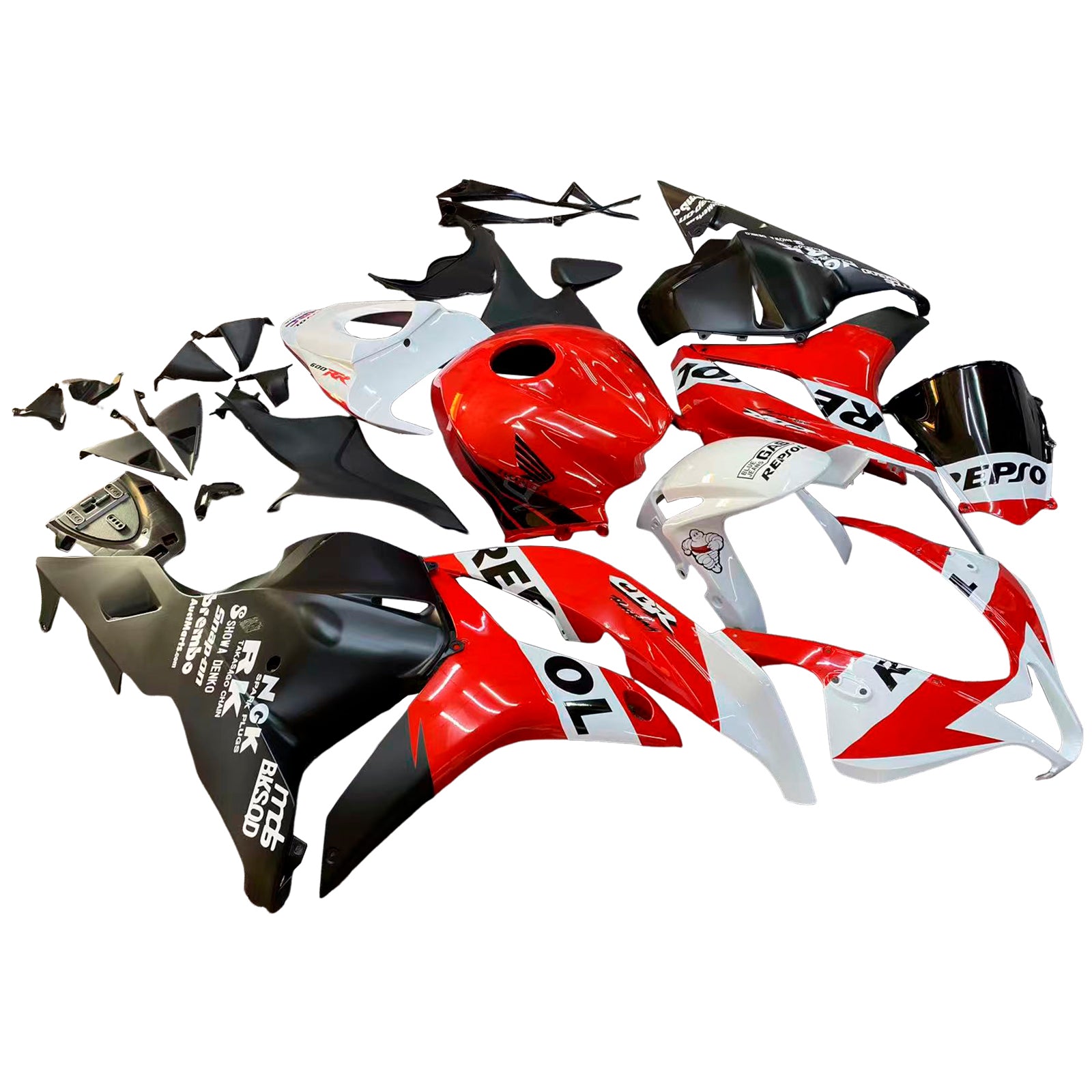 ABS Plastic Kairing Kit voor Honda CBR600R 2009-2012 F5