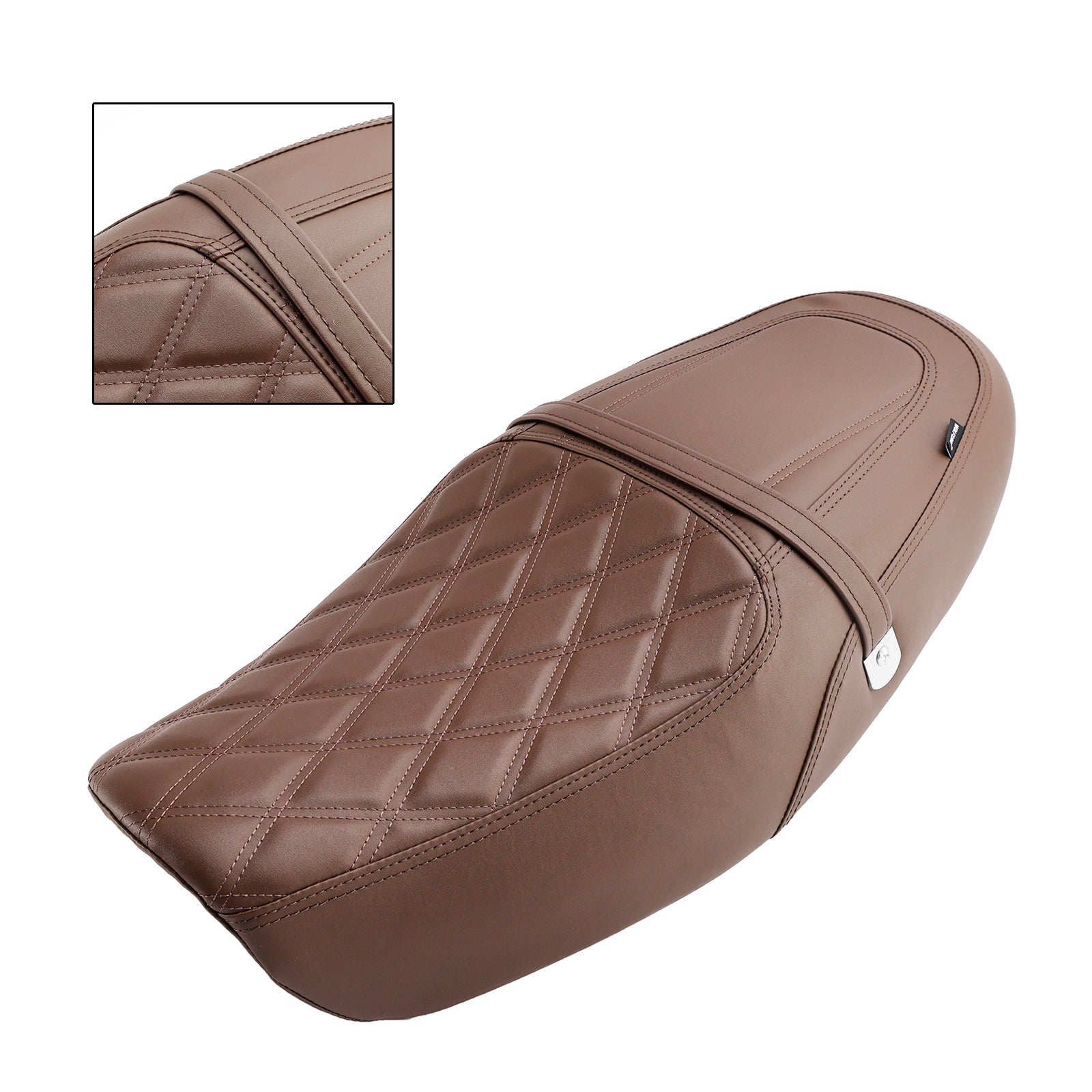 Selle pilote/passager complète coussinée Kawasaki Z900Rs 2018-2024, verte