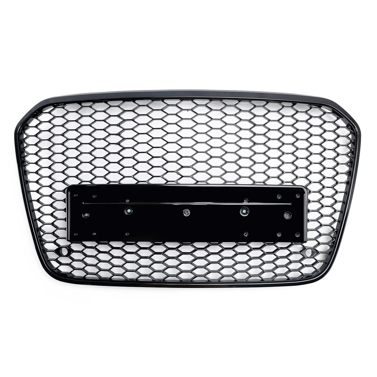 RS6 Style Honeycomb Front Bumper Grille Grill Pour Audi A6 C7 S6 2012-2015