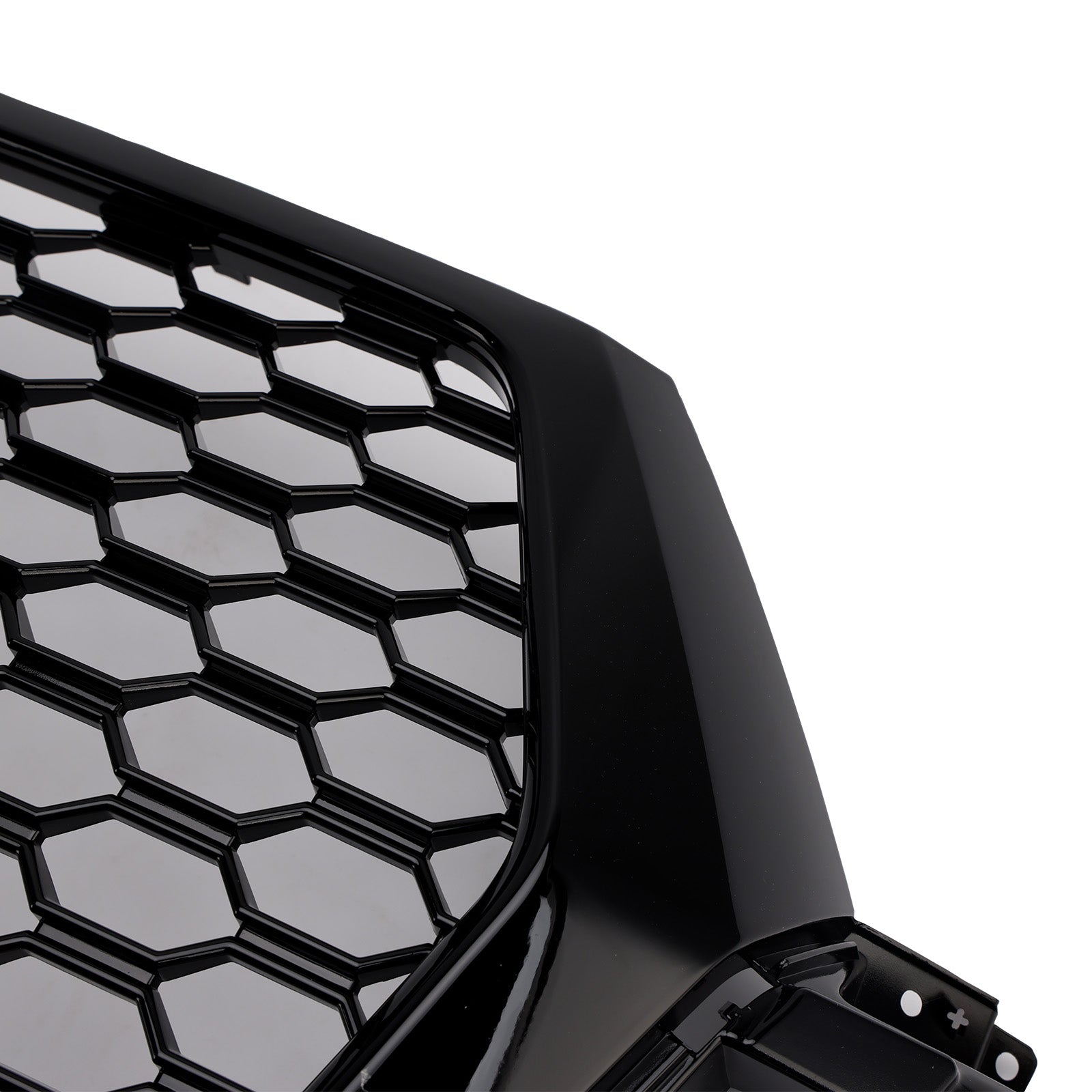 Grille de ventilation de pare-chocs avant en maille noir brillant pour Audi Q7 SQ7 (2016-2019) - Référence : 4M0853651F