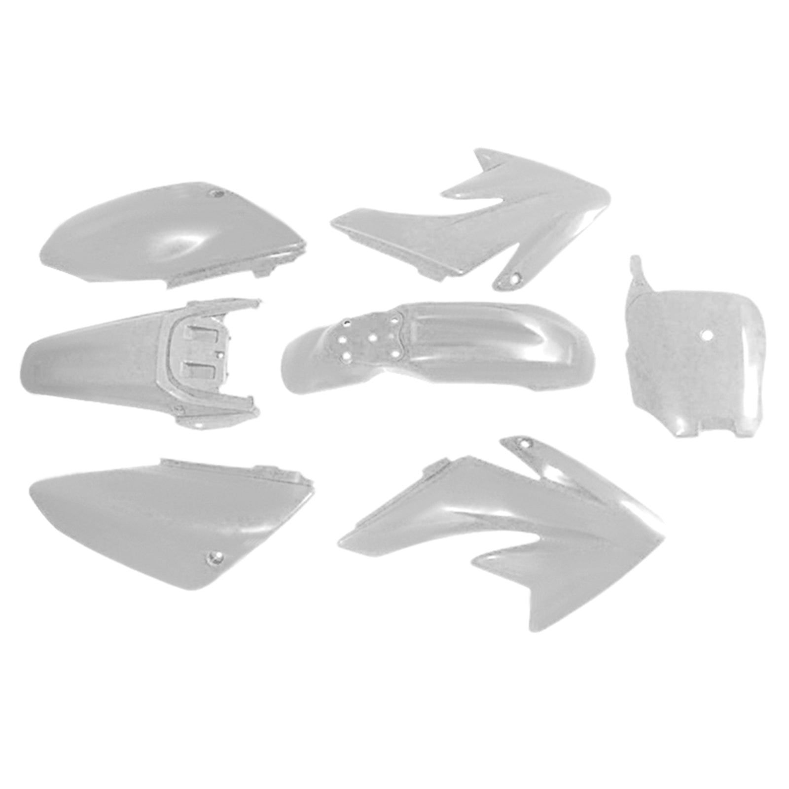 Kit carrosserie plastique et carénage garde-boue pour moto tout-terrain HONDA CRF70
