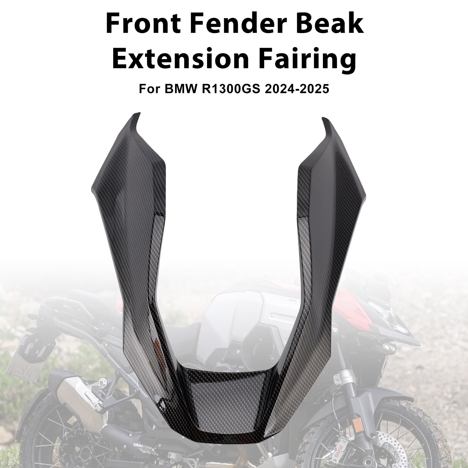 Extension de carénage de garde-boue avant pour BMW R1300GS 2024-2025