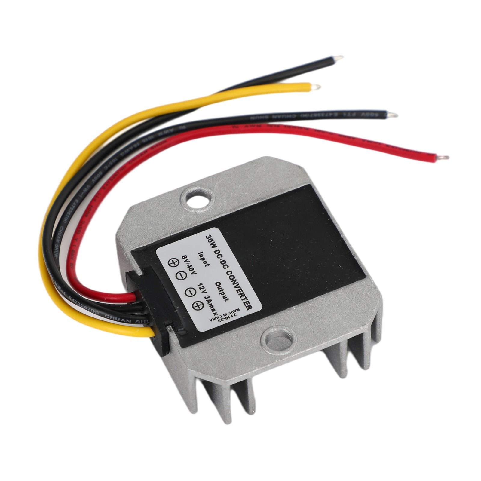 Imperméable Régulateur Convertisseur Tension 8V/40V-12V Alimentation Module 3A