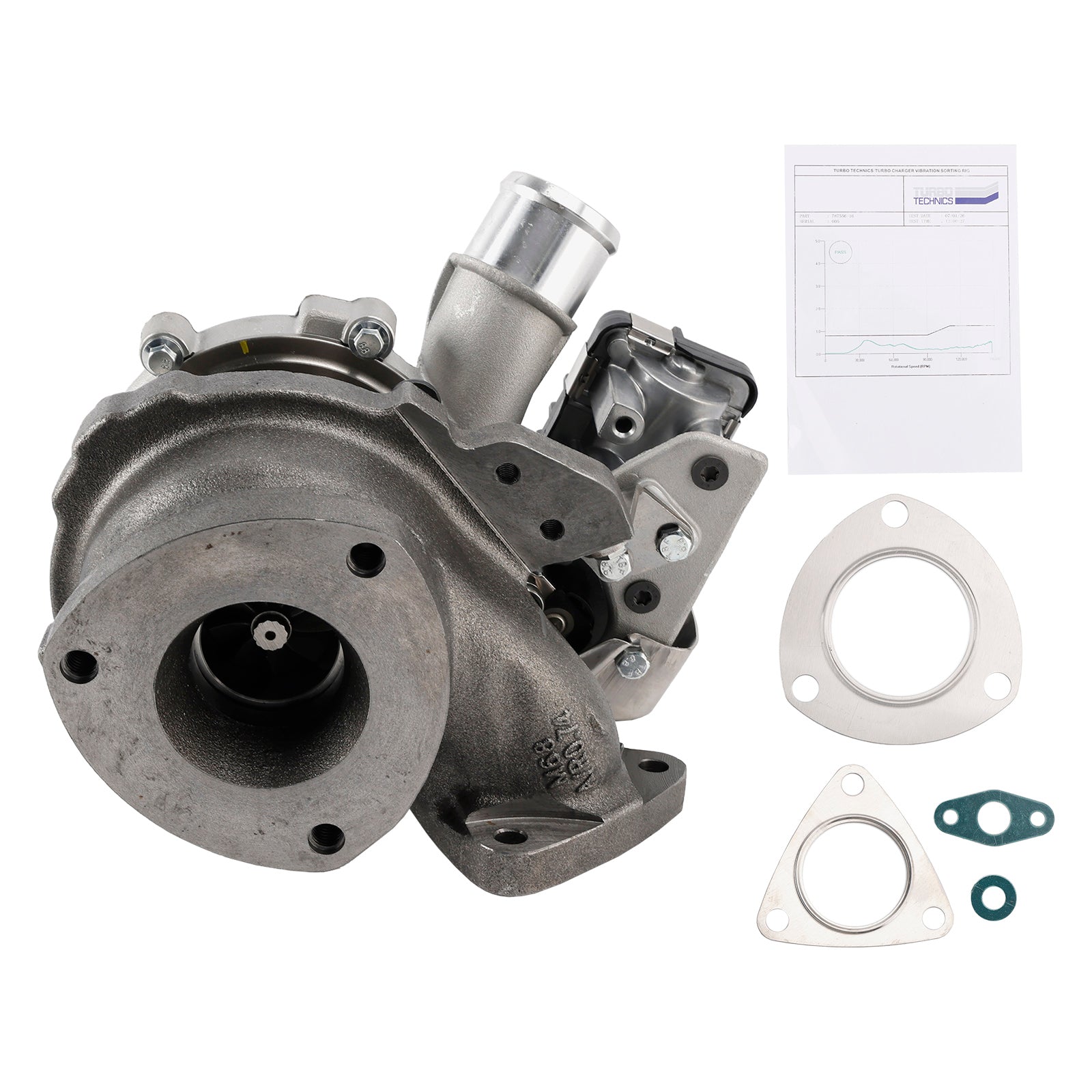 Turbocompressor voor Ford-Boswachter 2.2 TDCI 2010 787556-0016 BK3Q-6K682-CB
