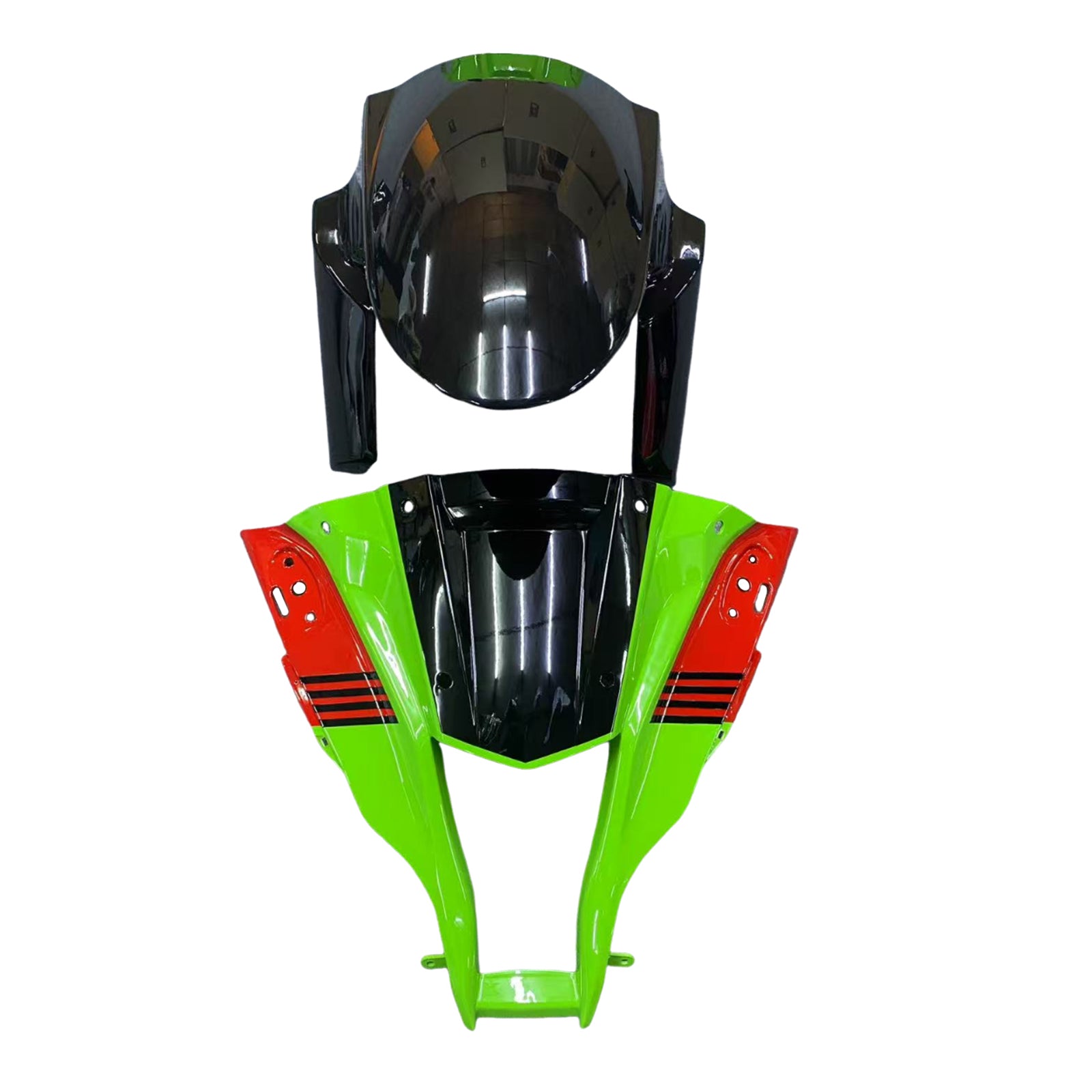 Kit de carénage injecté en plastique ABS pour Kawasaki ZX10R 2011-2015