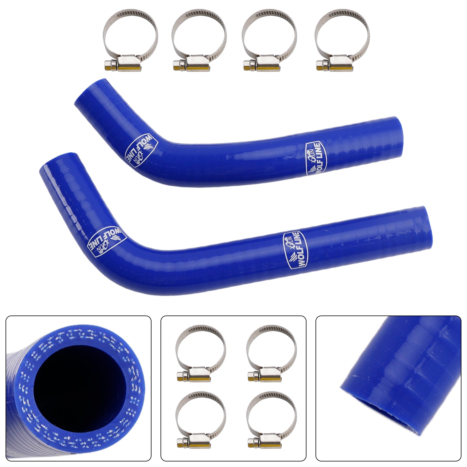 Manguera de enfriamiento de silicona para radiador Yamaha MT-03 MT-25 YZF R3 R25 2015-2024