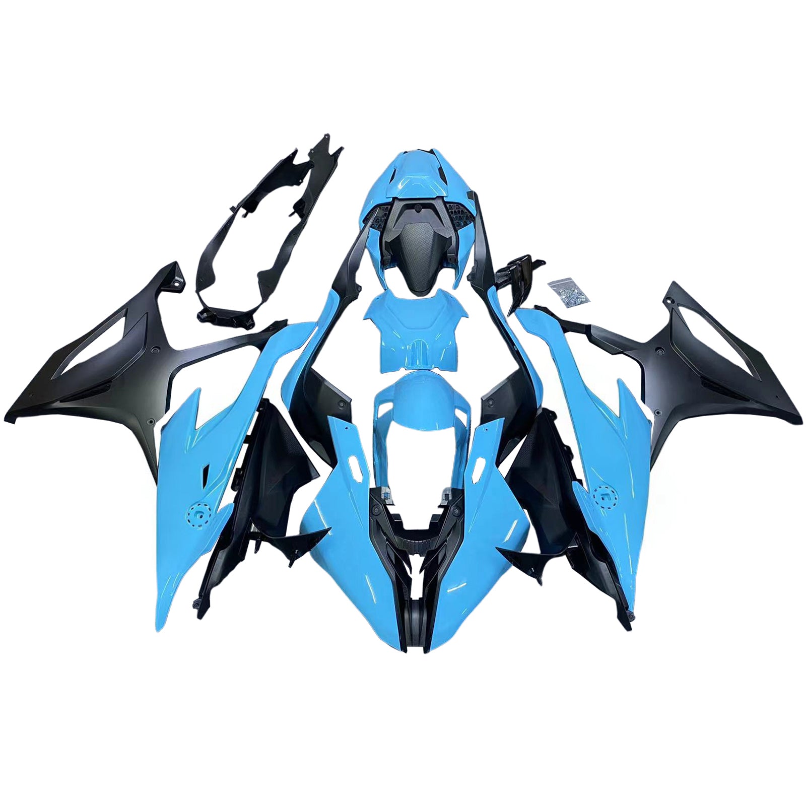 Kit de carénage injecté en plastique ABS pour BMW M1000RR S1000RR 2019-2022