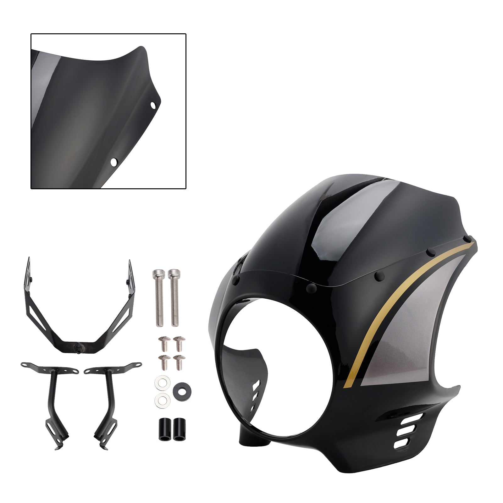 Parabrisas y carenado de faro para Yamaha XSR900 (2022-2025)