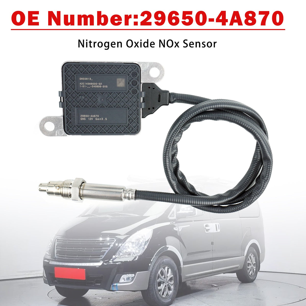 NOx-Stickoxidsensor 29650-4A870 für Hyundai Grand Starex (2017-2020)
