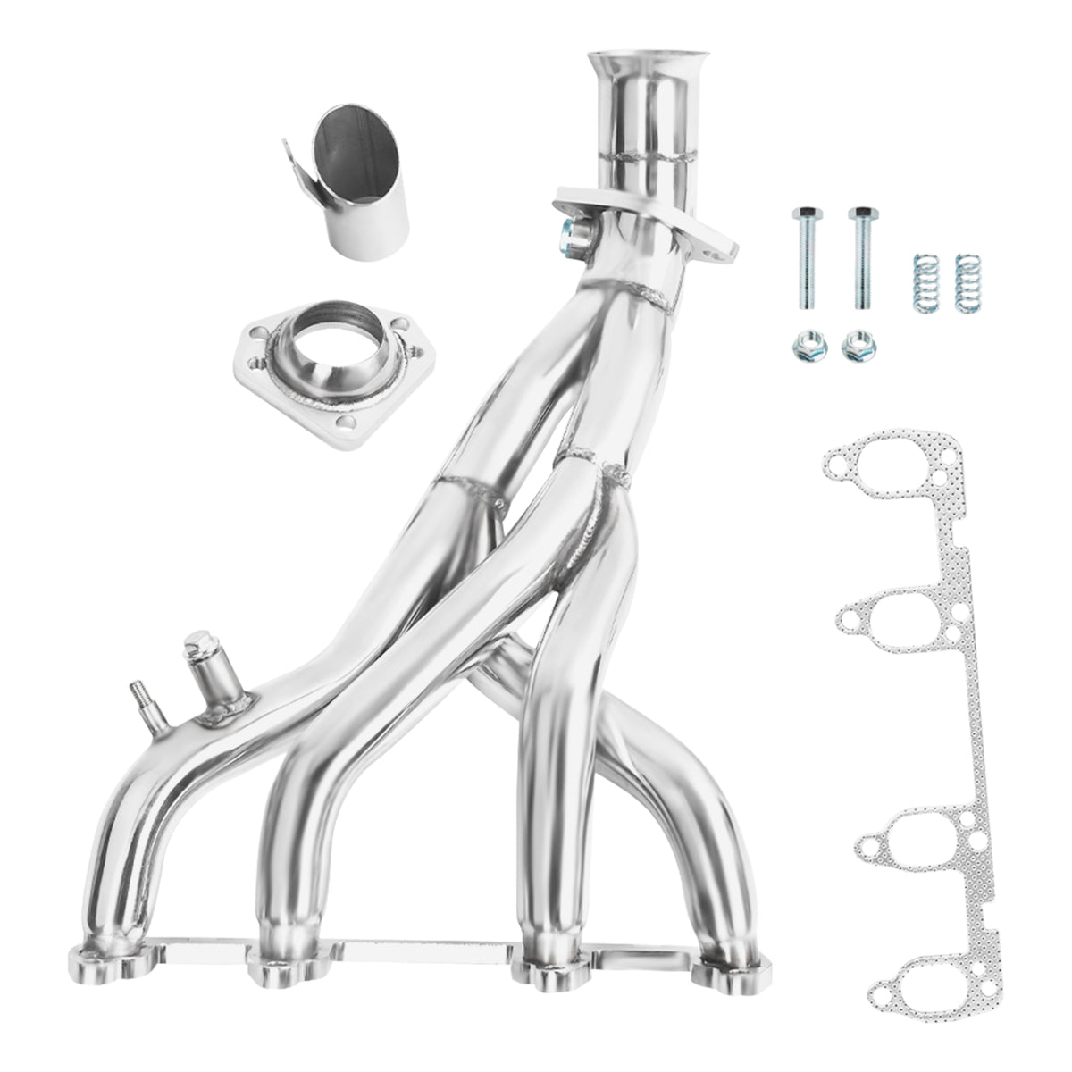 Exhaust Header pour VW Golf II III MK2 MK3 GTI Jetta 8V 1.8L 2.0L 1985-1998