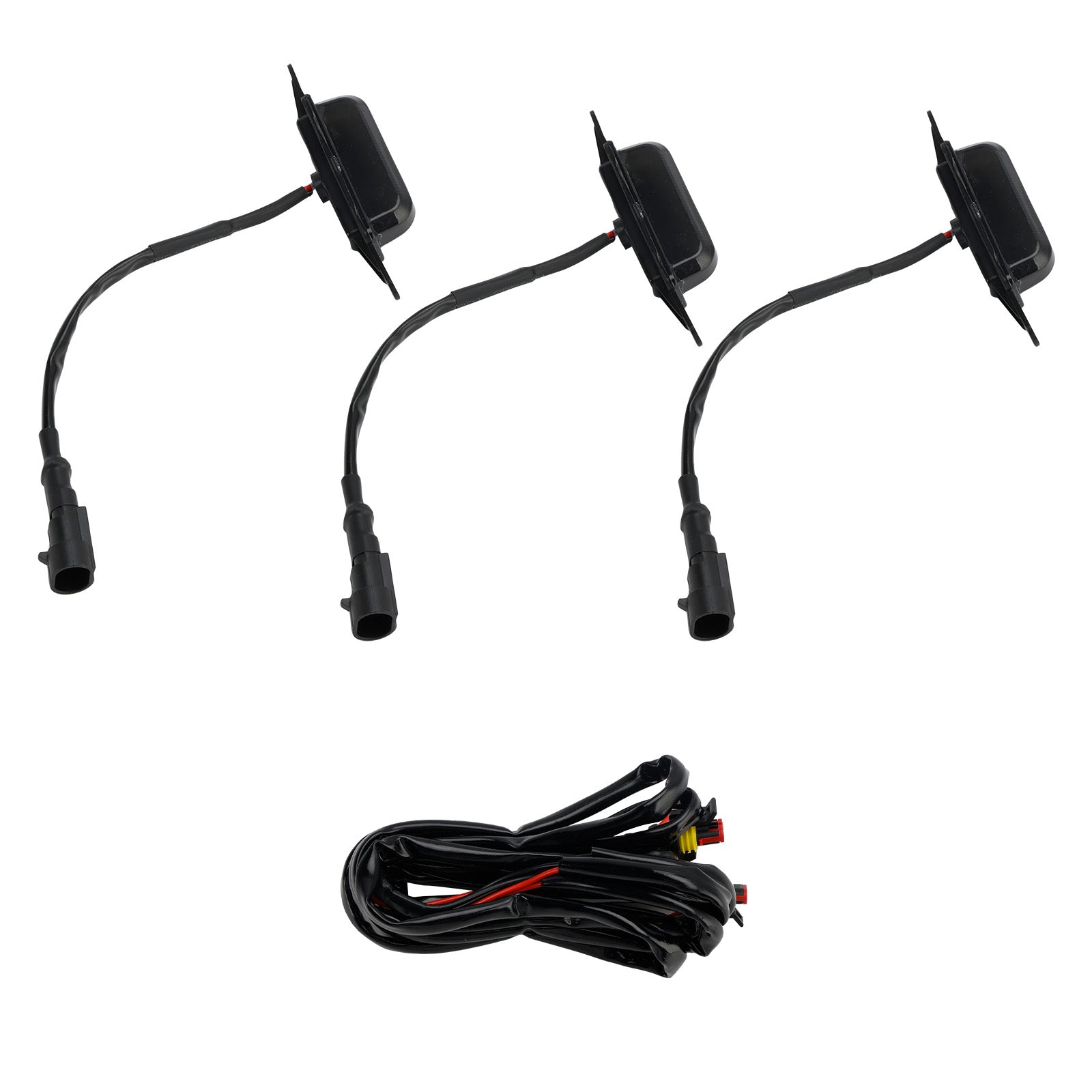 Griglia del paraurti anteriore con luci a LED gialle per Ford Ranger Next Gen Wildtrak 2023-2025