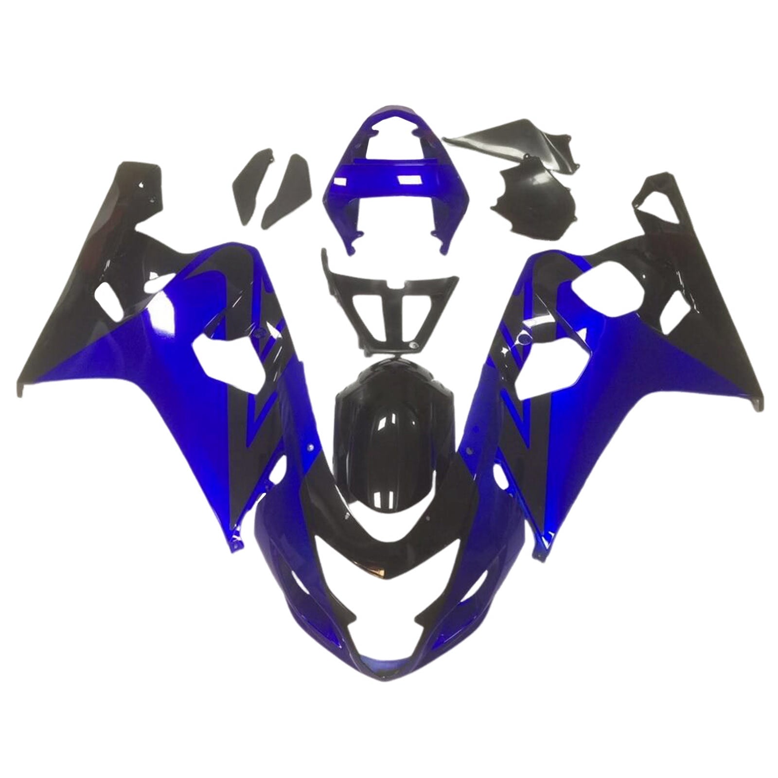 2004-2005 Suzuki GSXR 600/750 K4 Kit de carénage injection de carrosserie en plastique