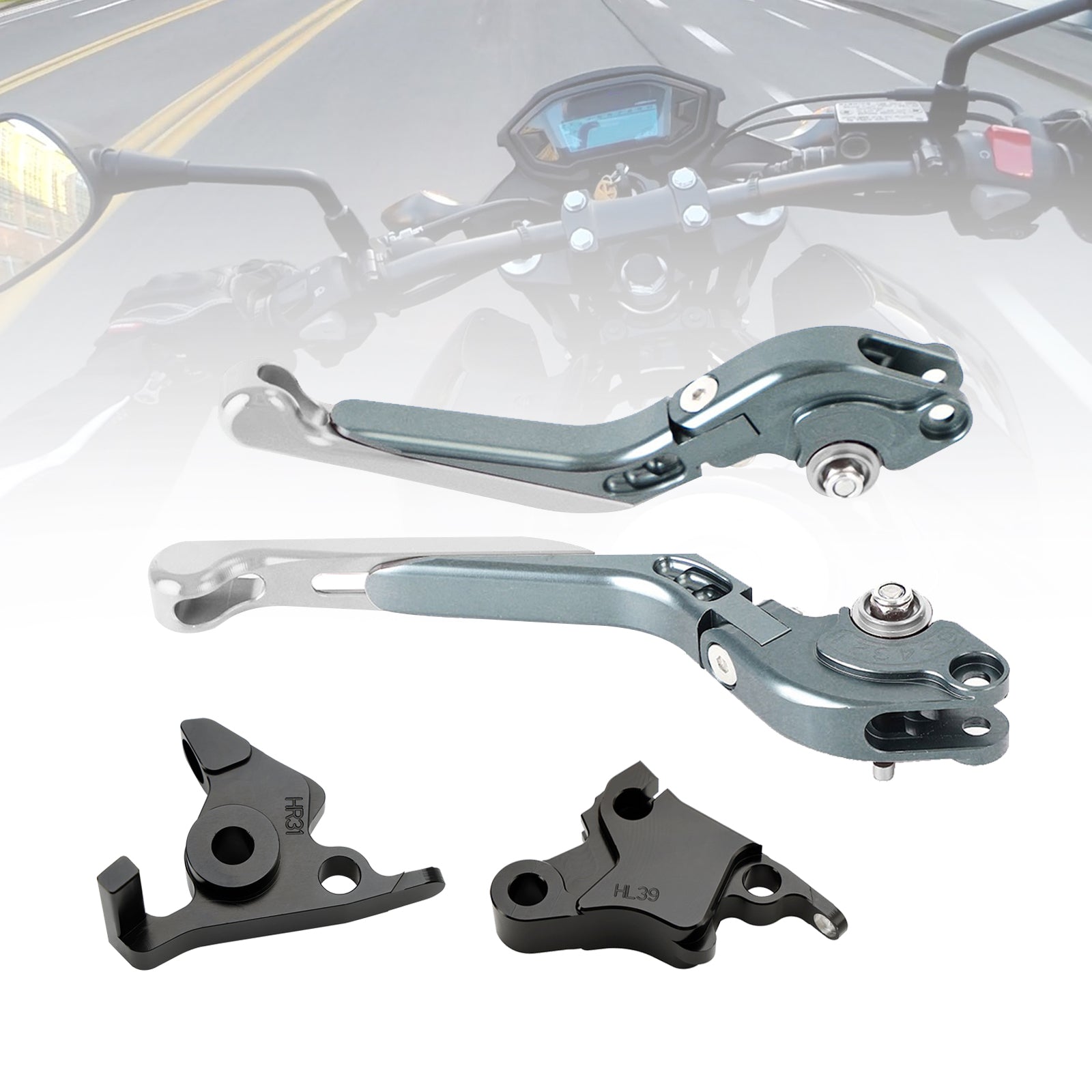 Levier de frein d'embrayage réglable pour CFMOTO 450SS 450SR 21-23 450NK 23-24