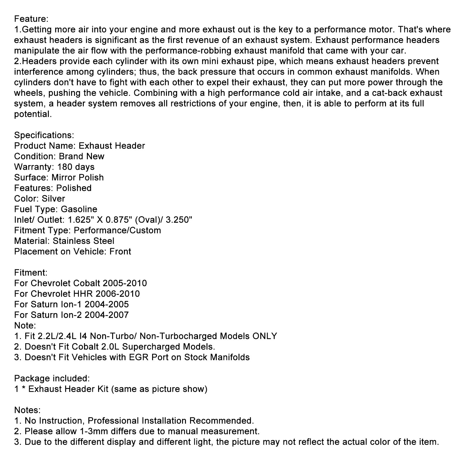 Polerowany kolektor do HHR – stal nierdzewna – 180-dniowa gwarancja