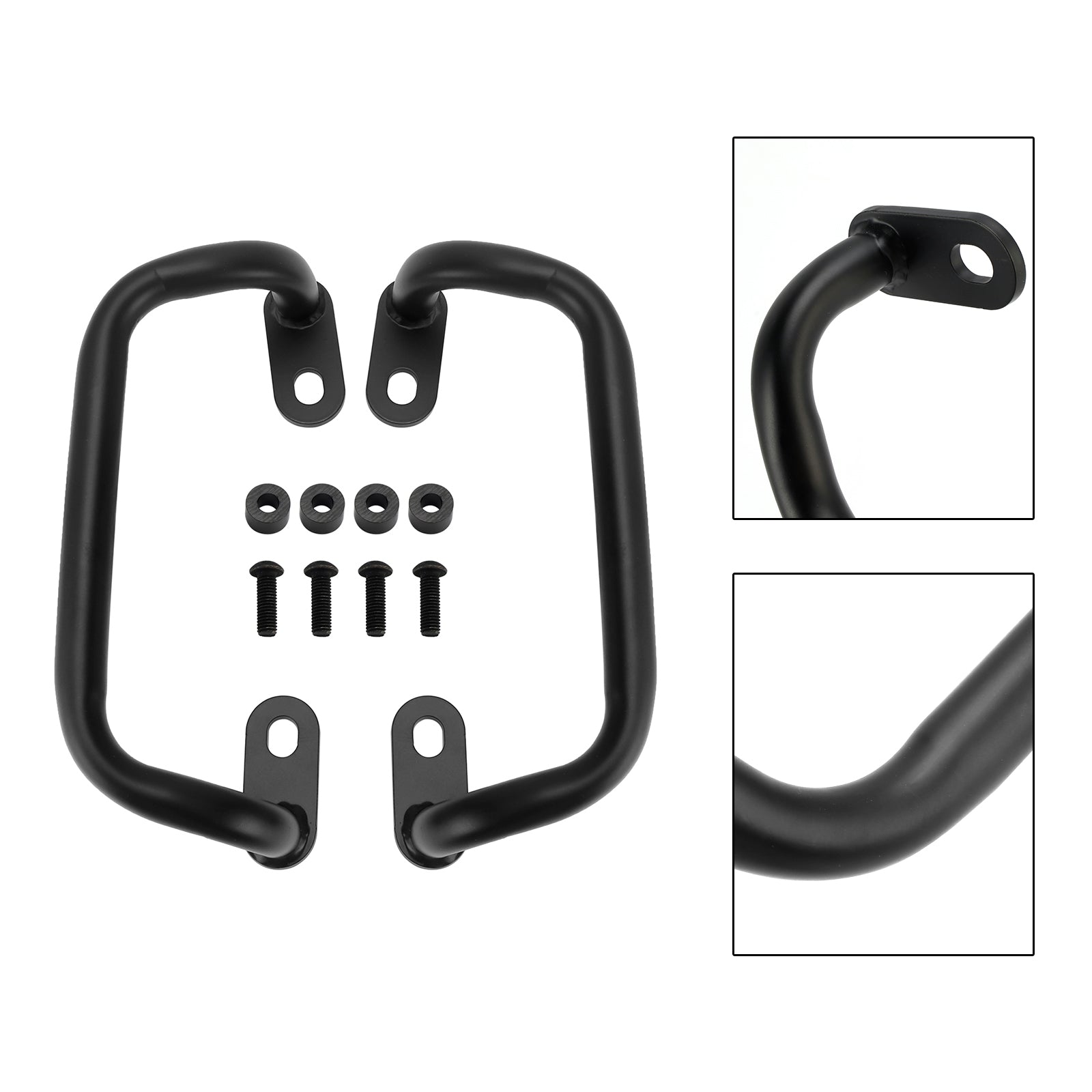 Accoudoir passager arrière avec poignée de maintien compatible avec Scrambler 400X Speed 400 2023-2025