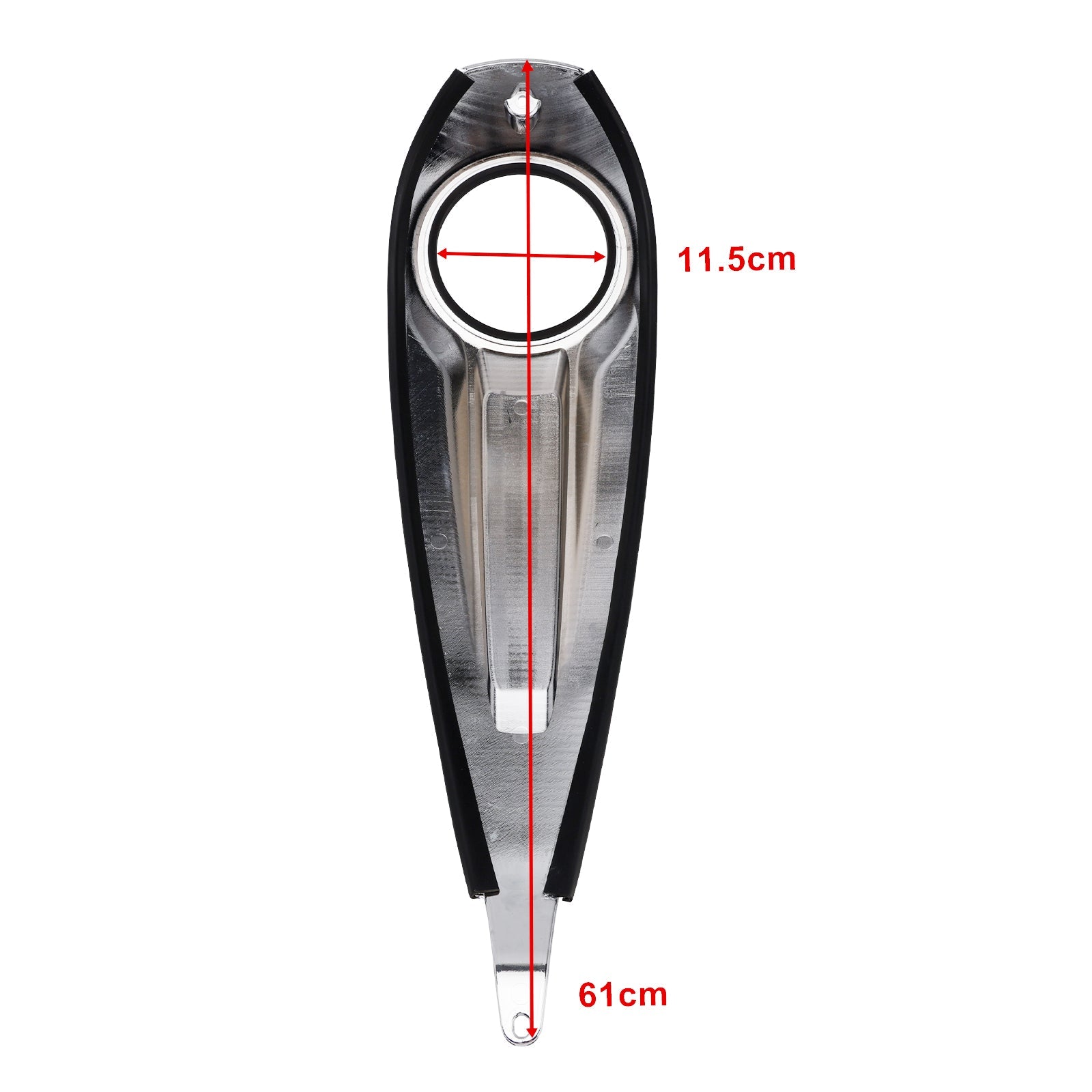 Pokrov rezervoarja d&Rezervoar za gorivo v armaturni plošči za Touring Road Glide/Street Glide 2023–2025