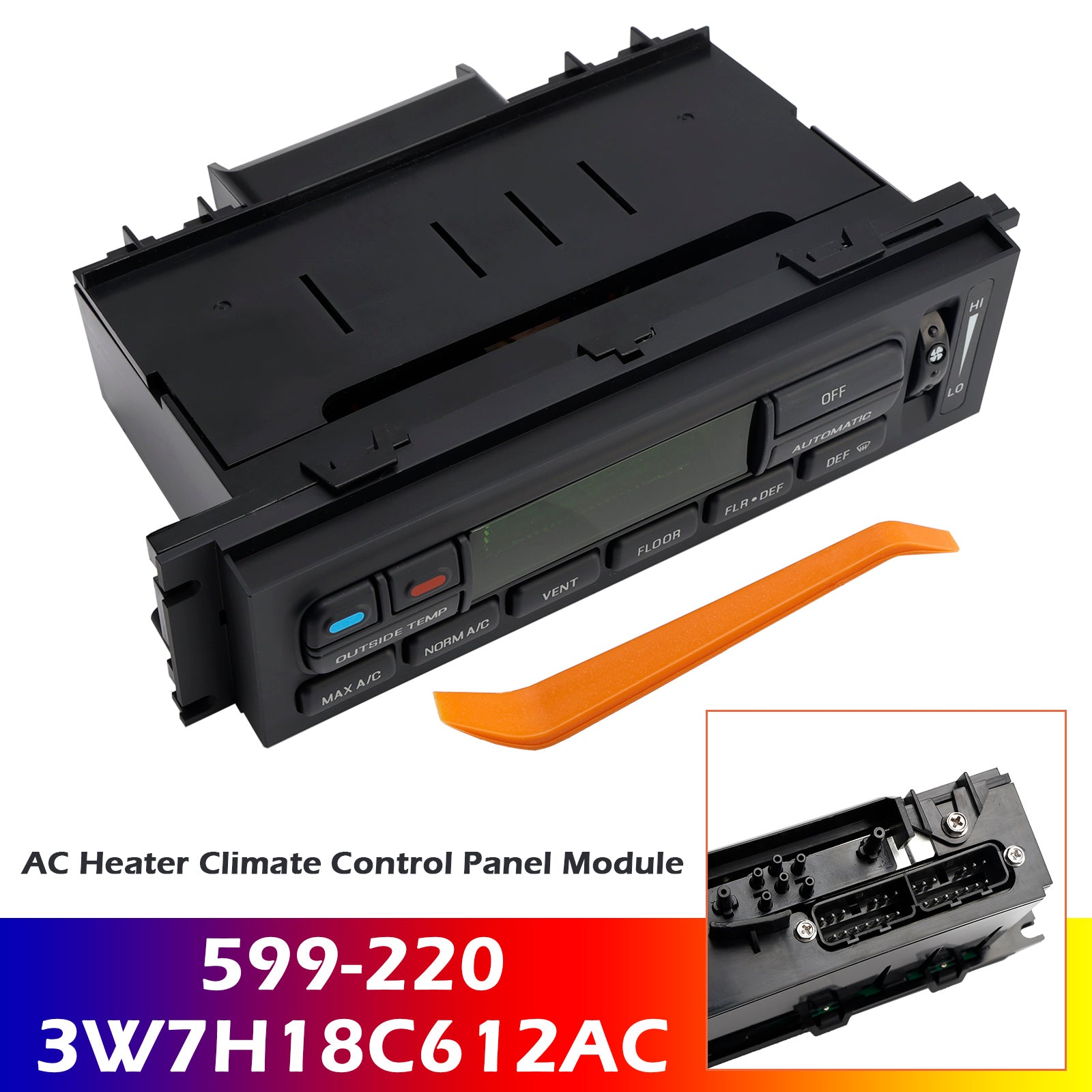 Modul 6 za nadzor ogrevanja/klimatske napraveW7H19C933AA za Mercury Marauder 2003-2004