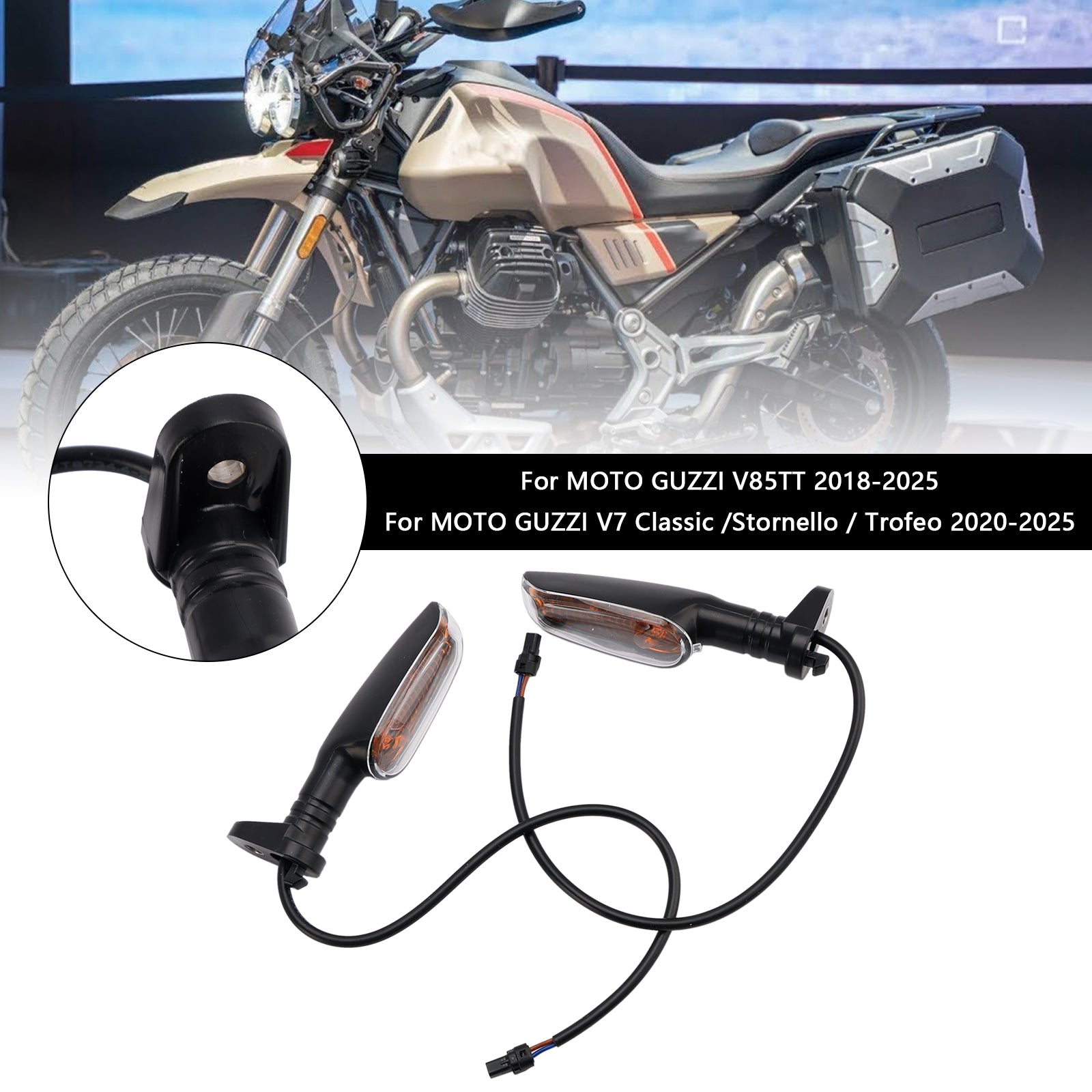 Motocykl Guzzi V7 V100 V85TT STELVIO Corner