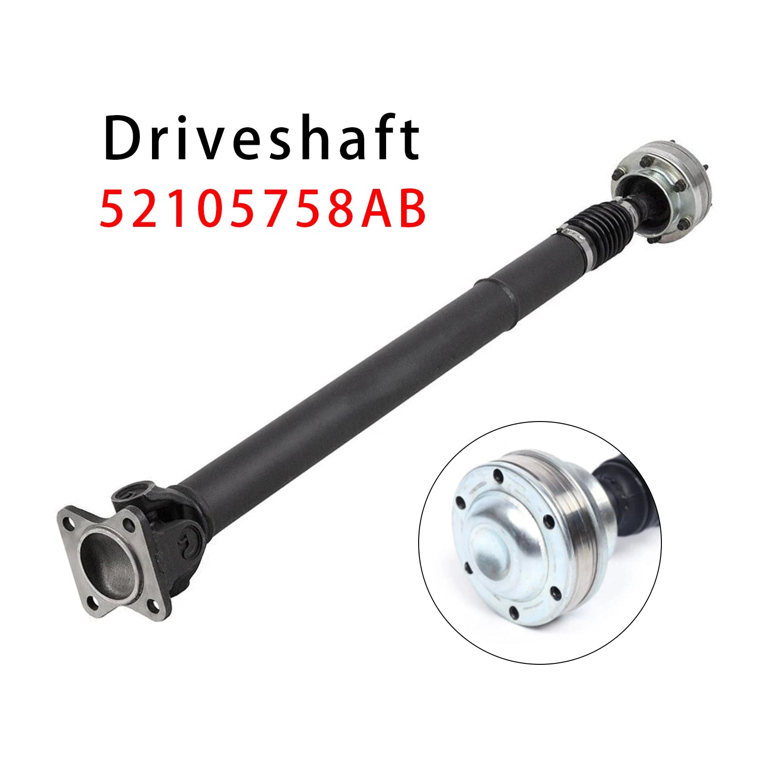 Vooraandrijfasmontage 52105758AB voor Jeep Commander Grand Cherokee 05-2006