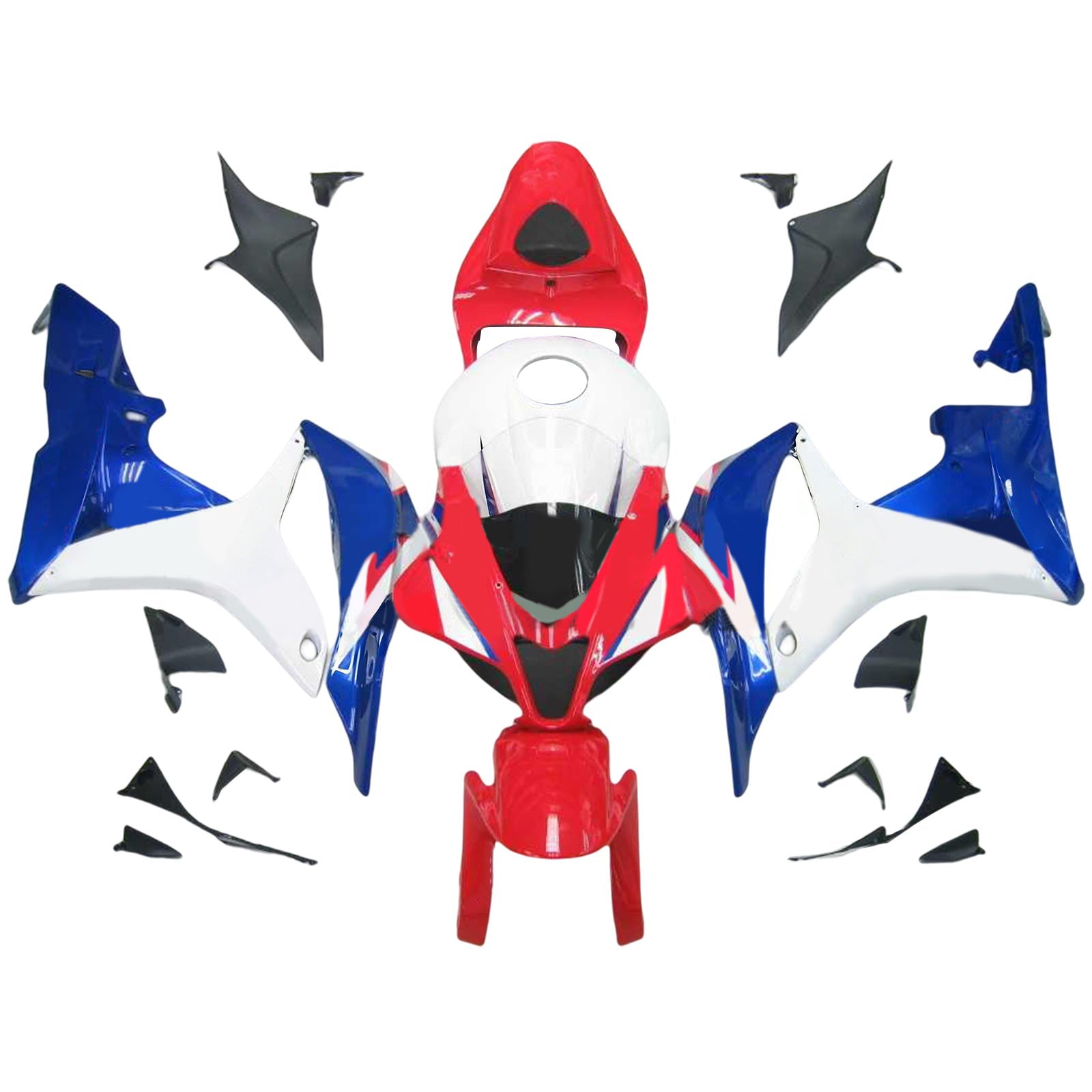 Kit de carenado de inyección, carrocería de plástico ABS para Honda CBR600RR 2007-2008 F5