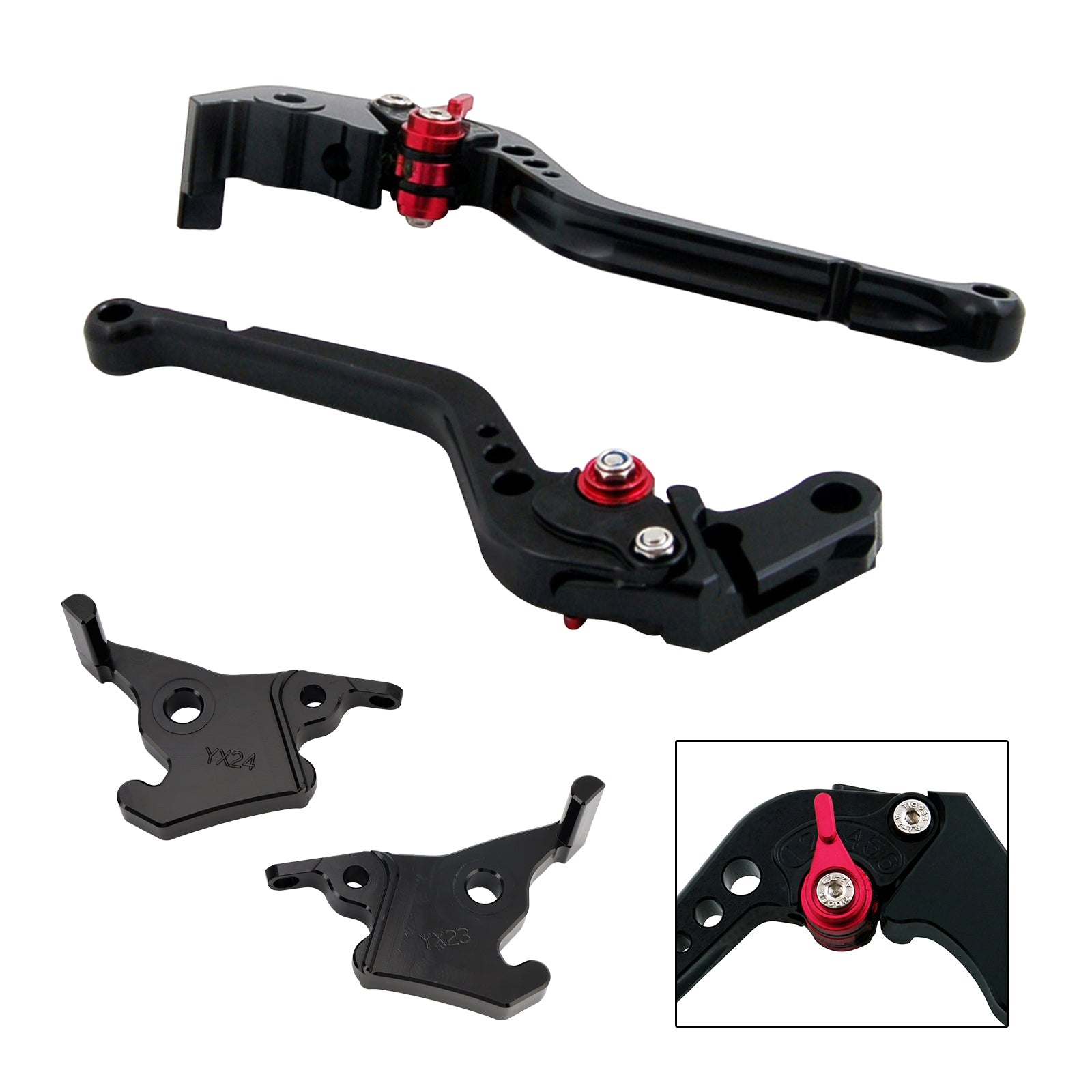 Levier d'embrayage et de frein long pour YAMAHA XMAX 300 (2023-2025)