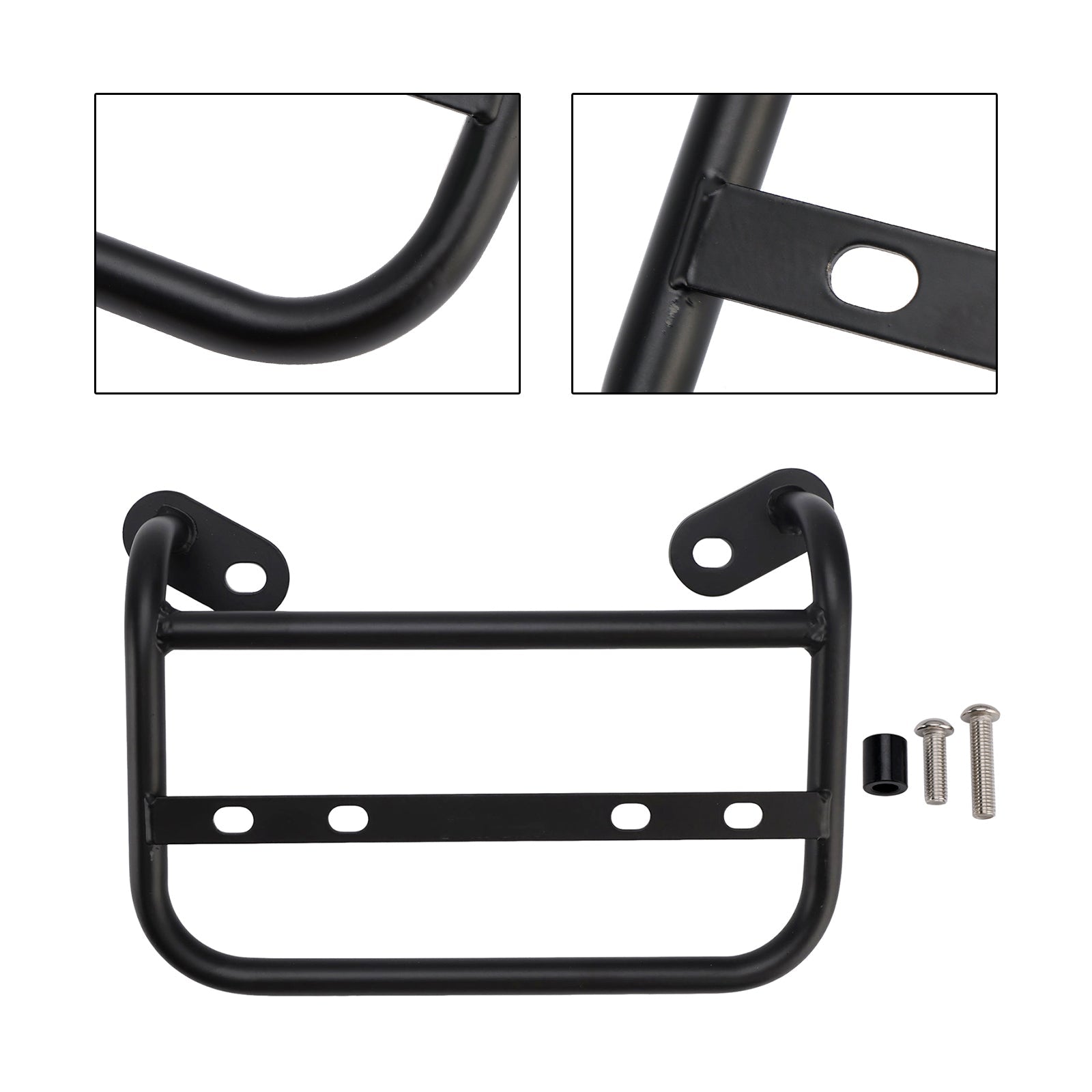 Portapacchi laterali in acciaio nero per BMW R12 (2024-2025), sinistro e destro
