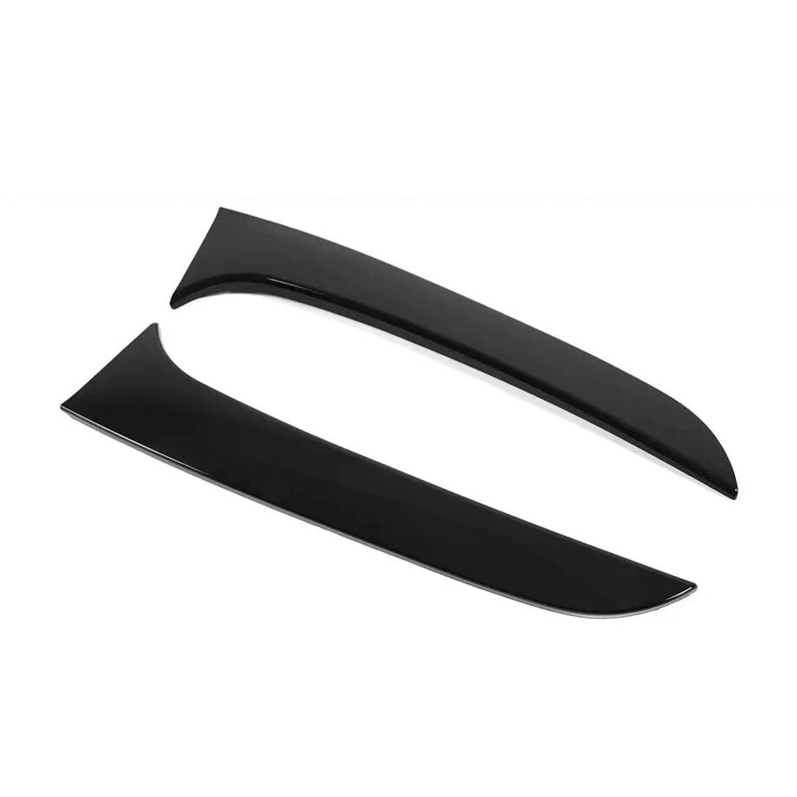 Pari kiiltävän mustaa takaikkunan sivuspoileria BMW 1 -sarjan F20 F21 2012-2019