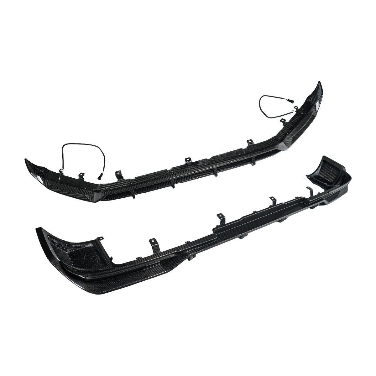 Diffuser van droog koolstofvezel voor de voor- en achterbumper, compatibel met de Mercedes-Benz G-Klasse. W465 (vanaf 2025)