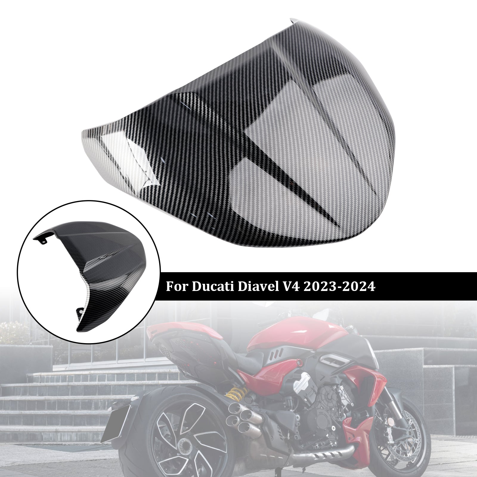 Pokrov pokrova zadnjega sedeža za Ducati Diavel V4 2023-2024