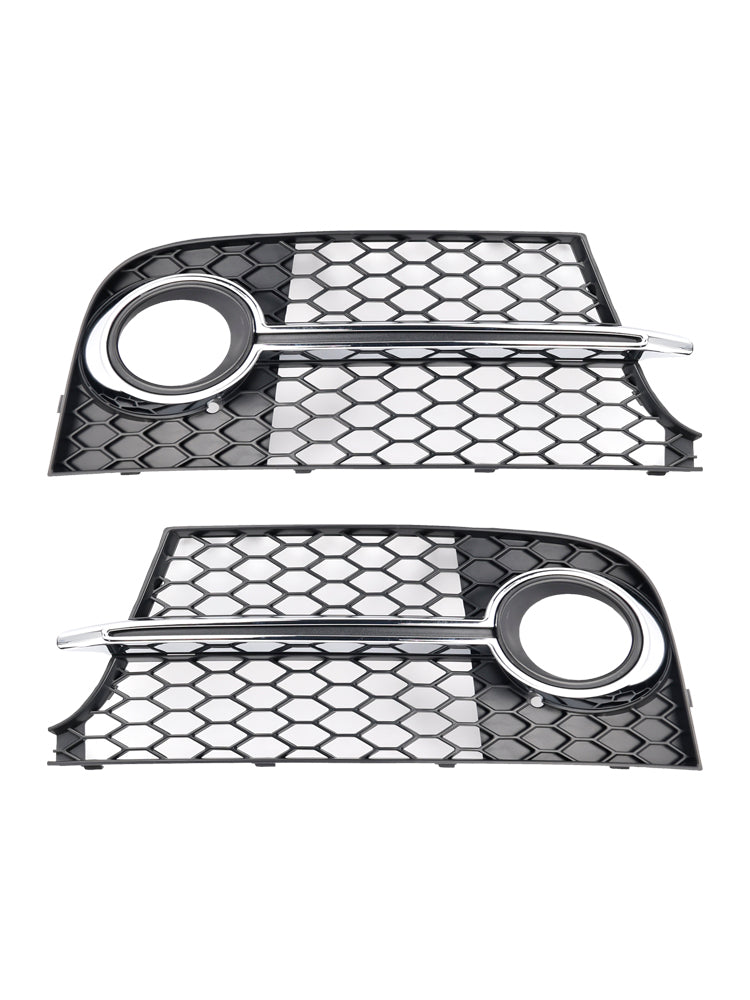 Grille de phare antibrouillard chromée pour pare-chocs avant Audi TT MK2 S-Line TTS 2011-2014