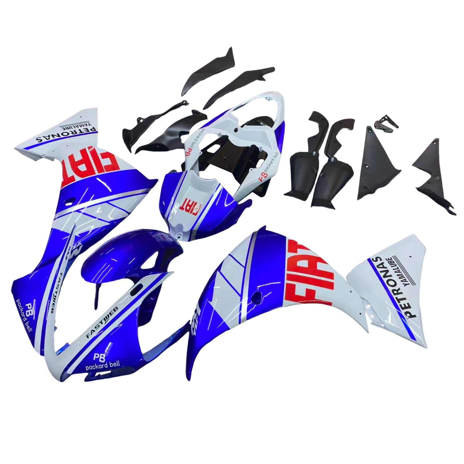 Kit de carénage à injection en plastique ABS pour Yamaha YZF 1000 R1 2012-2014