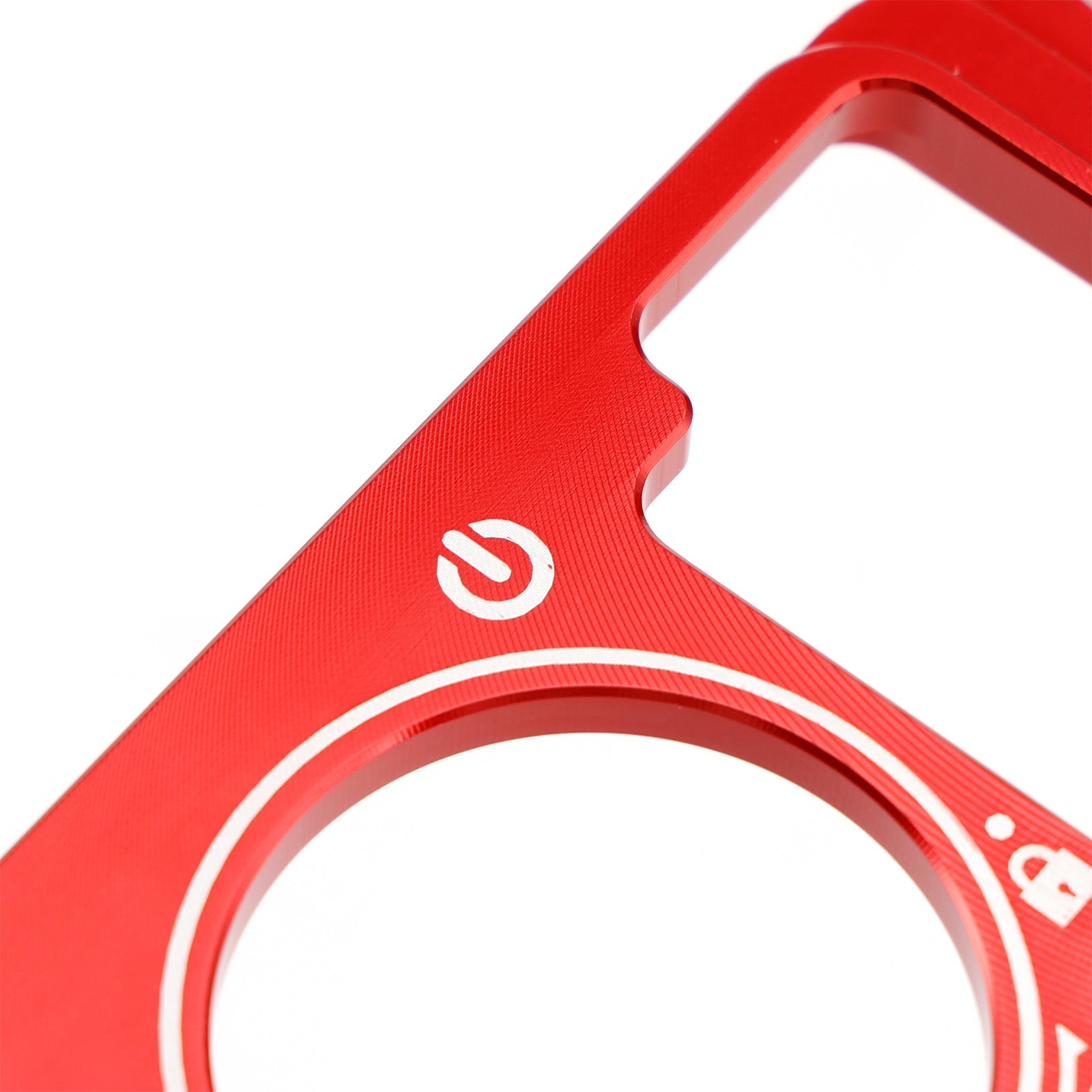 Cache-cylindre de clé en aluminium rouge pour Honda NSS 350 Forza 350 300 2018-2023