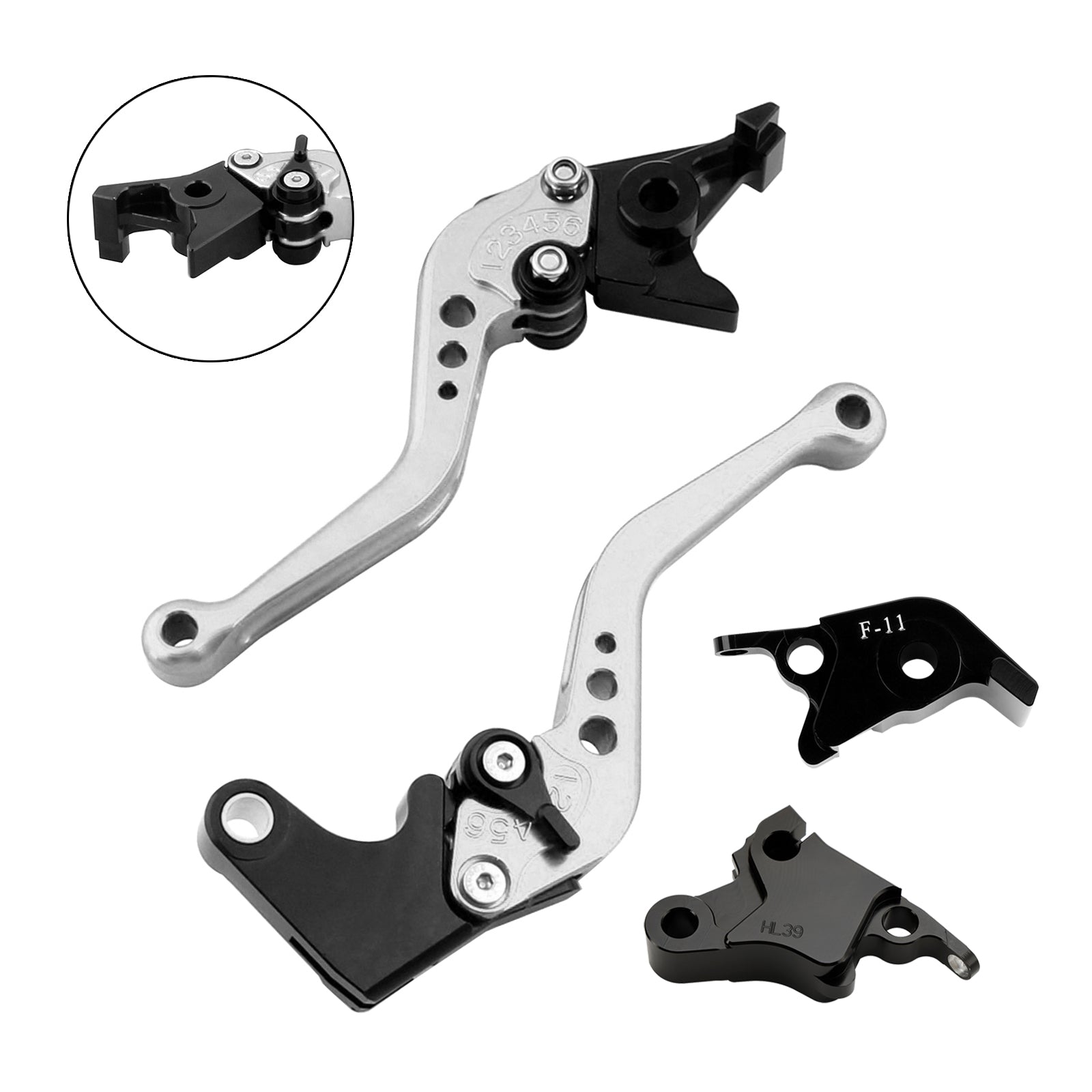 Levier de frein et d'embrayage court pour CFMOTO 700CL-X Sport 2021-2022