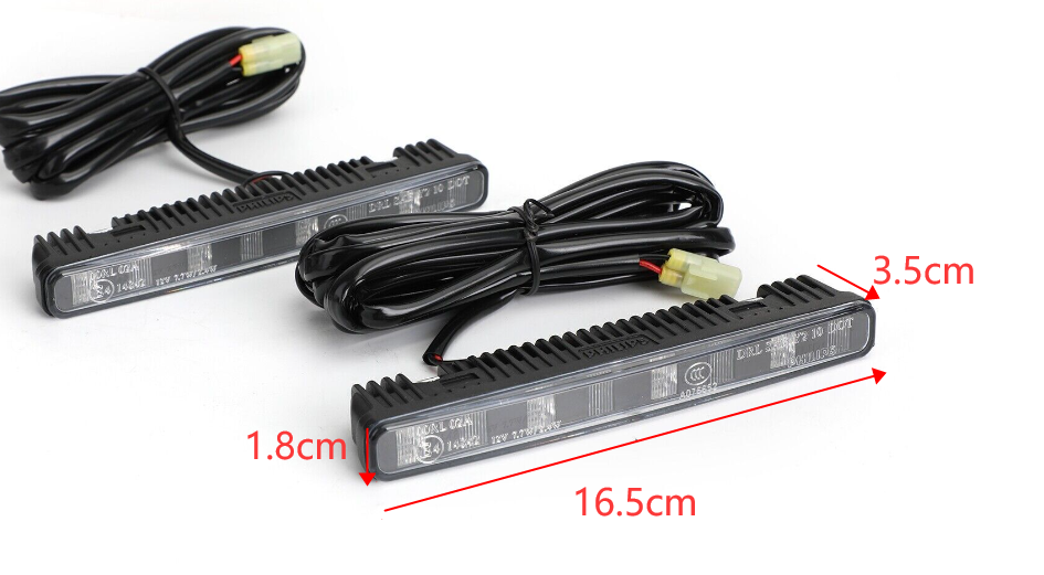 PHILIPS Luxeon LED DayLight 8 Daytime Running Light DRL Light lampe 12824 12V Générique