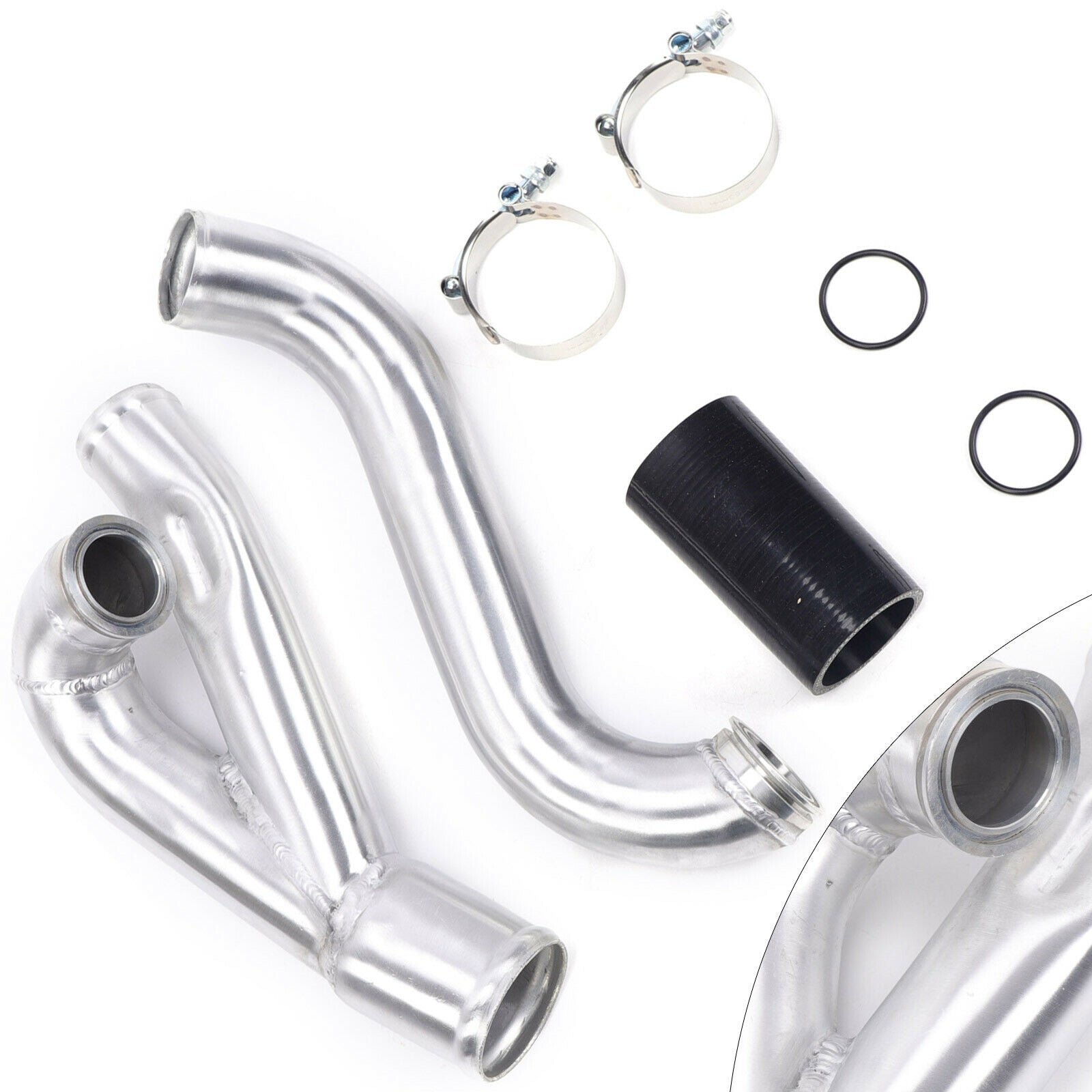 Kit de actualización de tubo de salida Turbo para BMW 335i 335is N54 aluminio 2007-2013