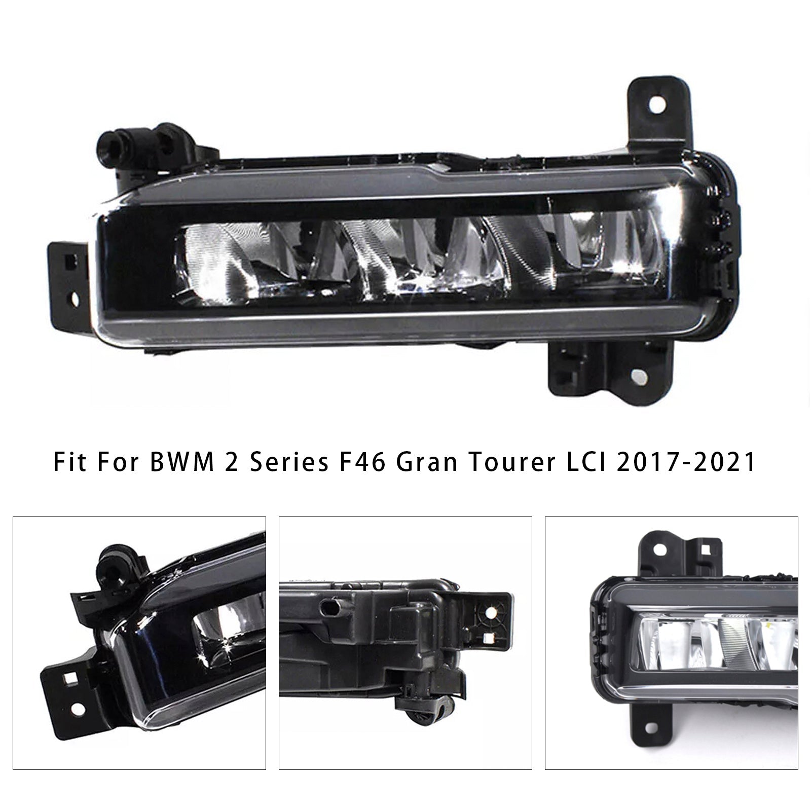 1 feu antibrouillard avant droit à LED pour BMW G20 G21 X1 F48 LCI F45 F46 63178089526