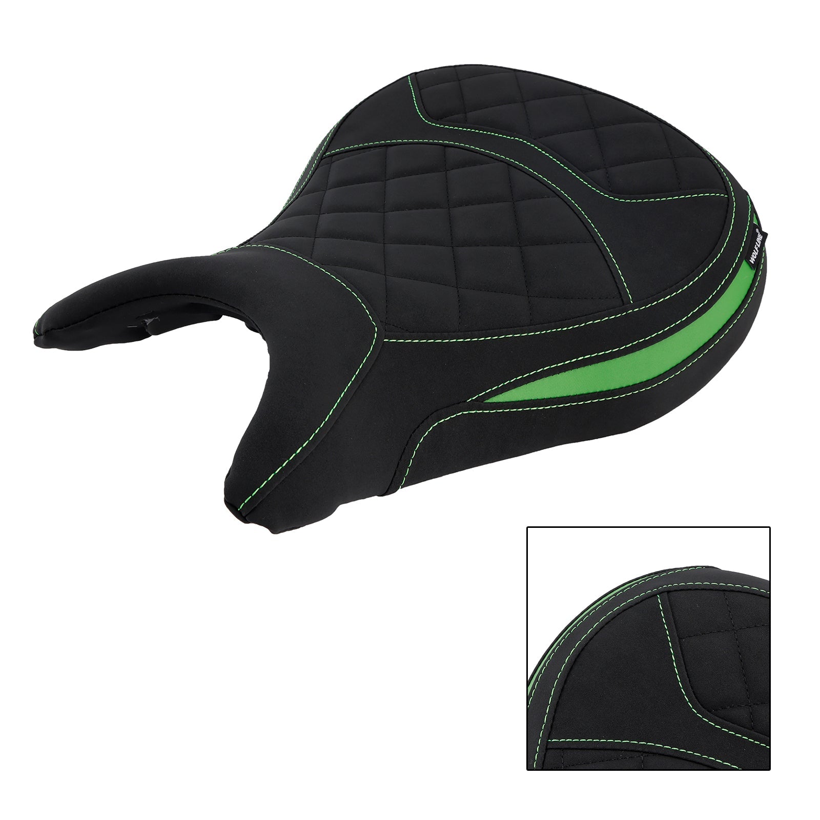 Selle avant basse Raider noire pour Kawasaki Eliminator 500 (2024-2025)