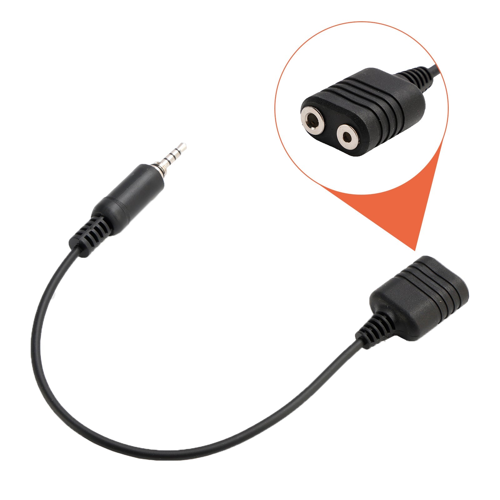 Kabelski pretvornik vmesnika K slušalke K za Yaesu HX290 HX400IS EVX-S24 FT270R