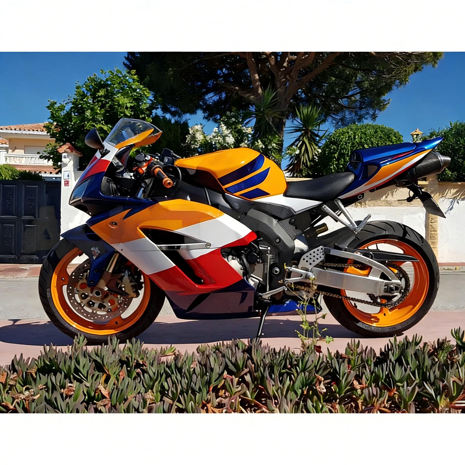 Kit de carenado de inyección, carrocería de plástico ABS para Honda CBR1000RR 2004-2005