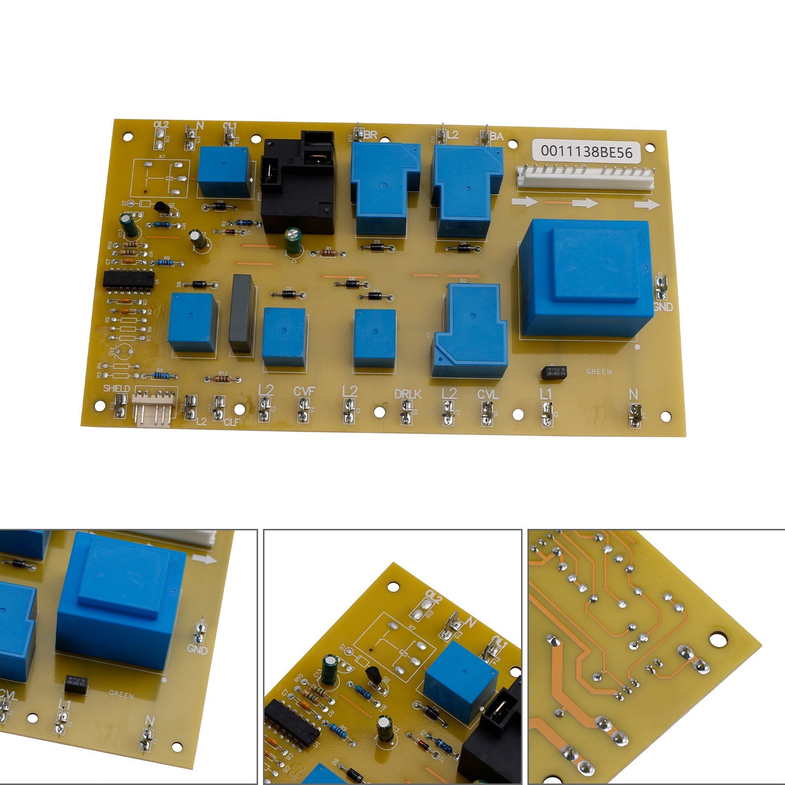 Uunin relekortti 92028 Dacorille, vaihto DE81-09179A