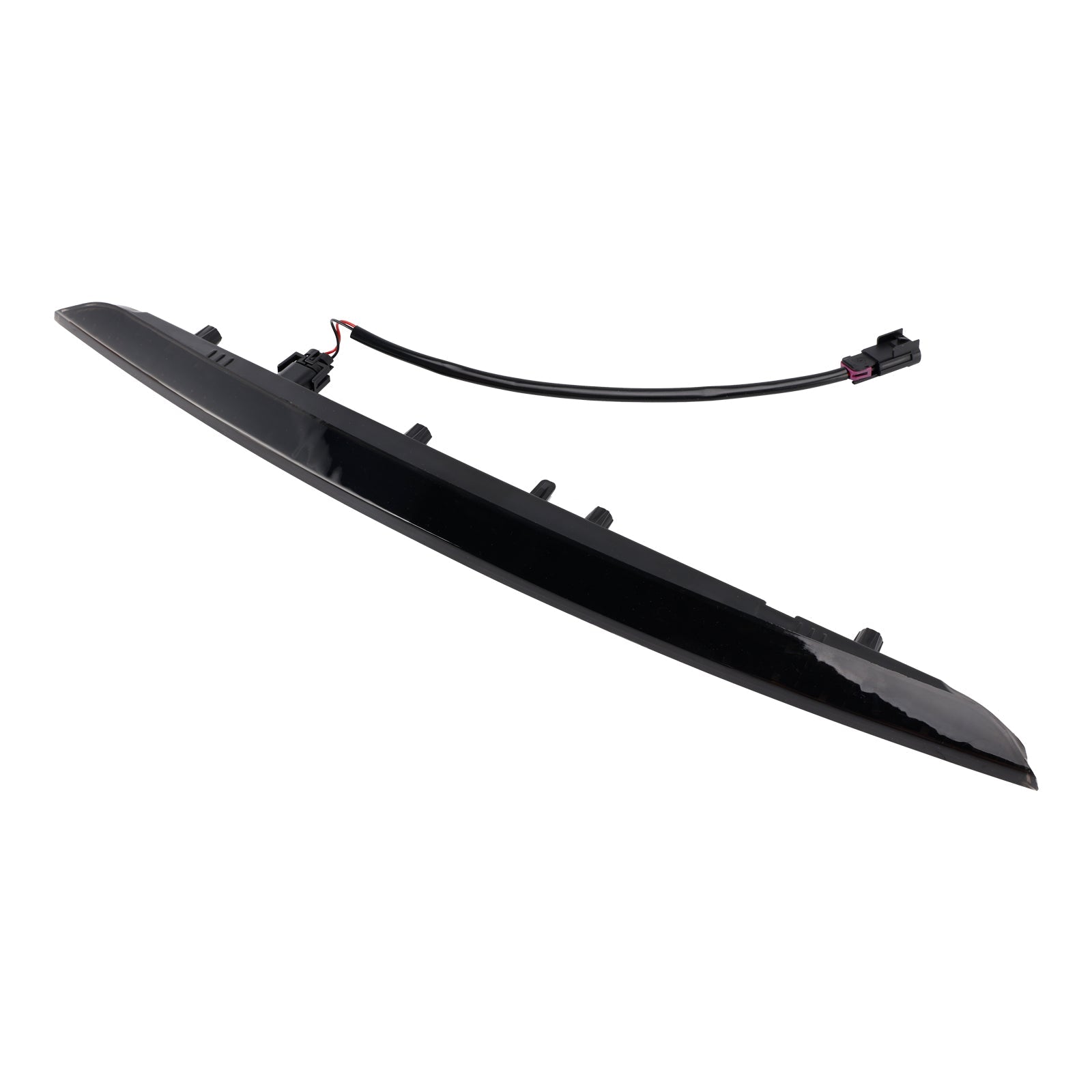 Luz de parada trasera elevada para Lincoln MKX 2016-2018 FA1Z-13A613-AB, lente negra