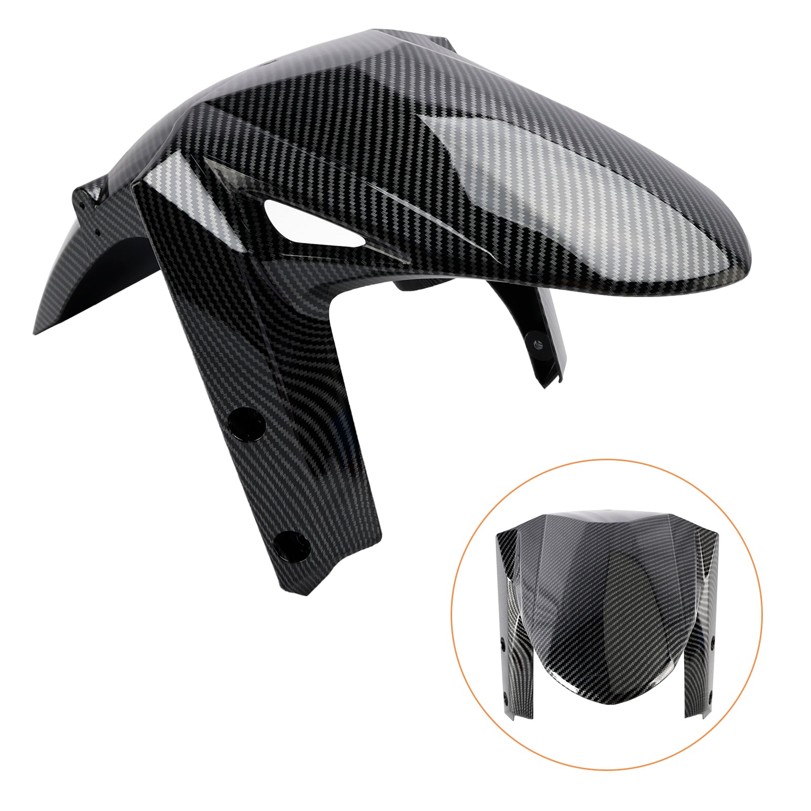 Carénage de garde-boue avant pour Kawasaki Versys 650 1000 1100 2019-2026 Carbon
